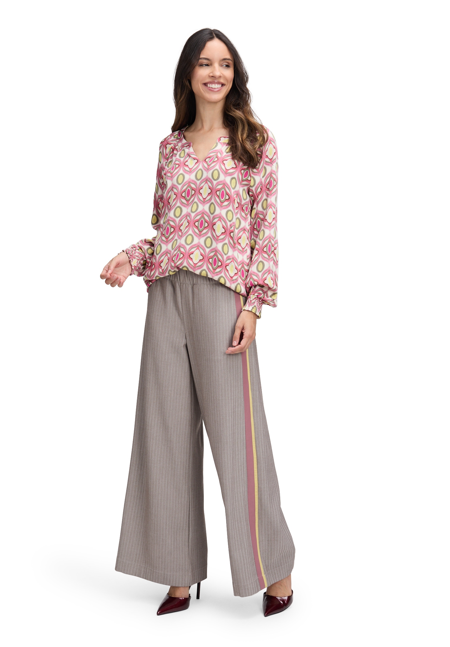 Cartoon Schlupfbluse »Schlupfbluse mit Muster«
