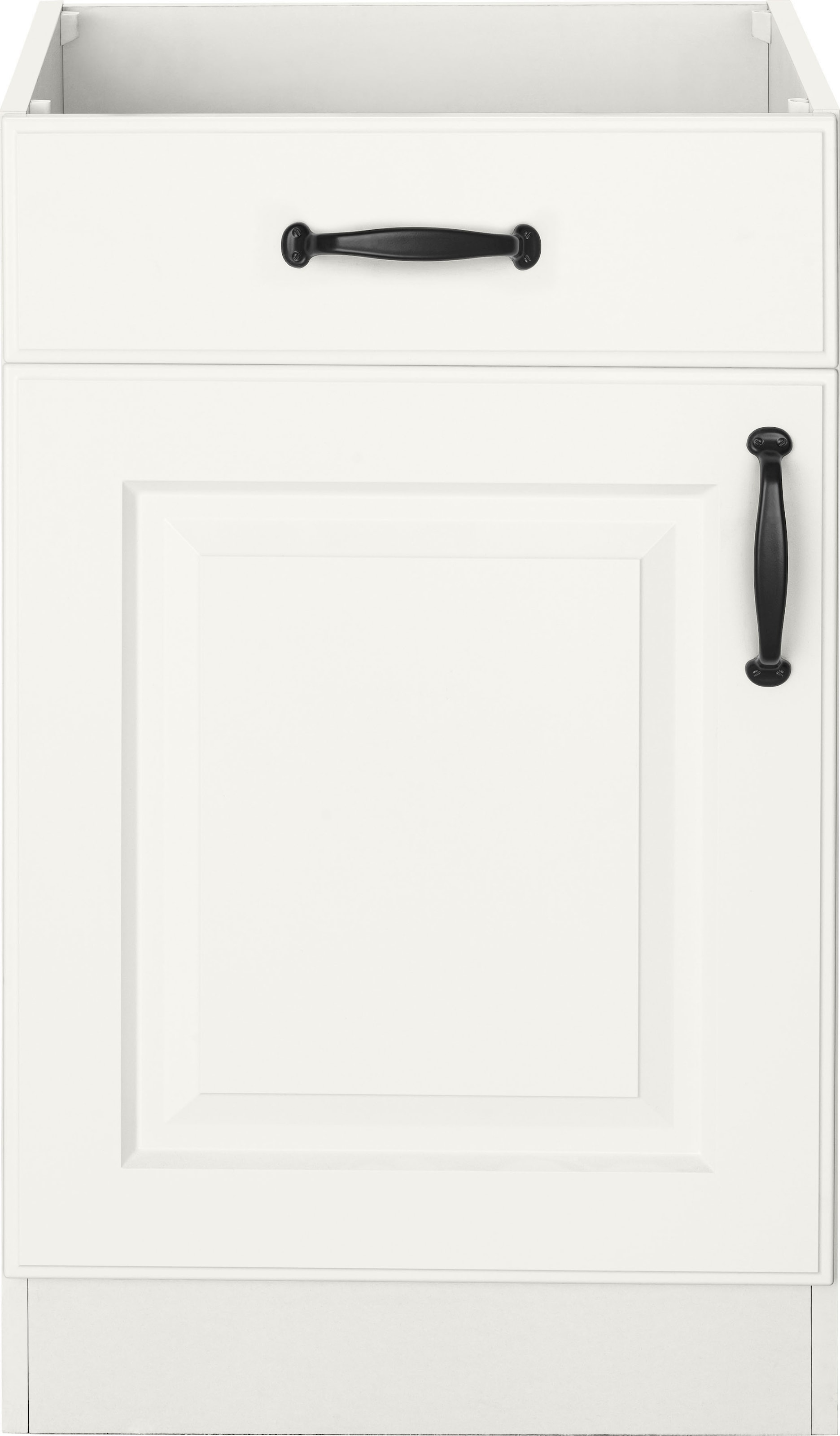 wiho Küchen Unterschrank »Erla«, 50 cm breit mit Kassettenfront, ohne  Arbeitsplatte online bei OTTO