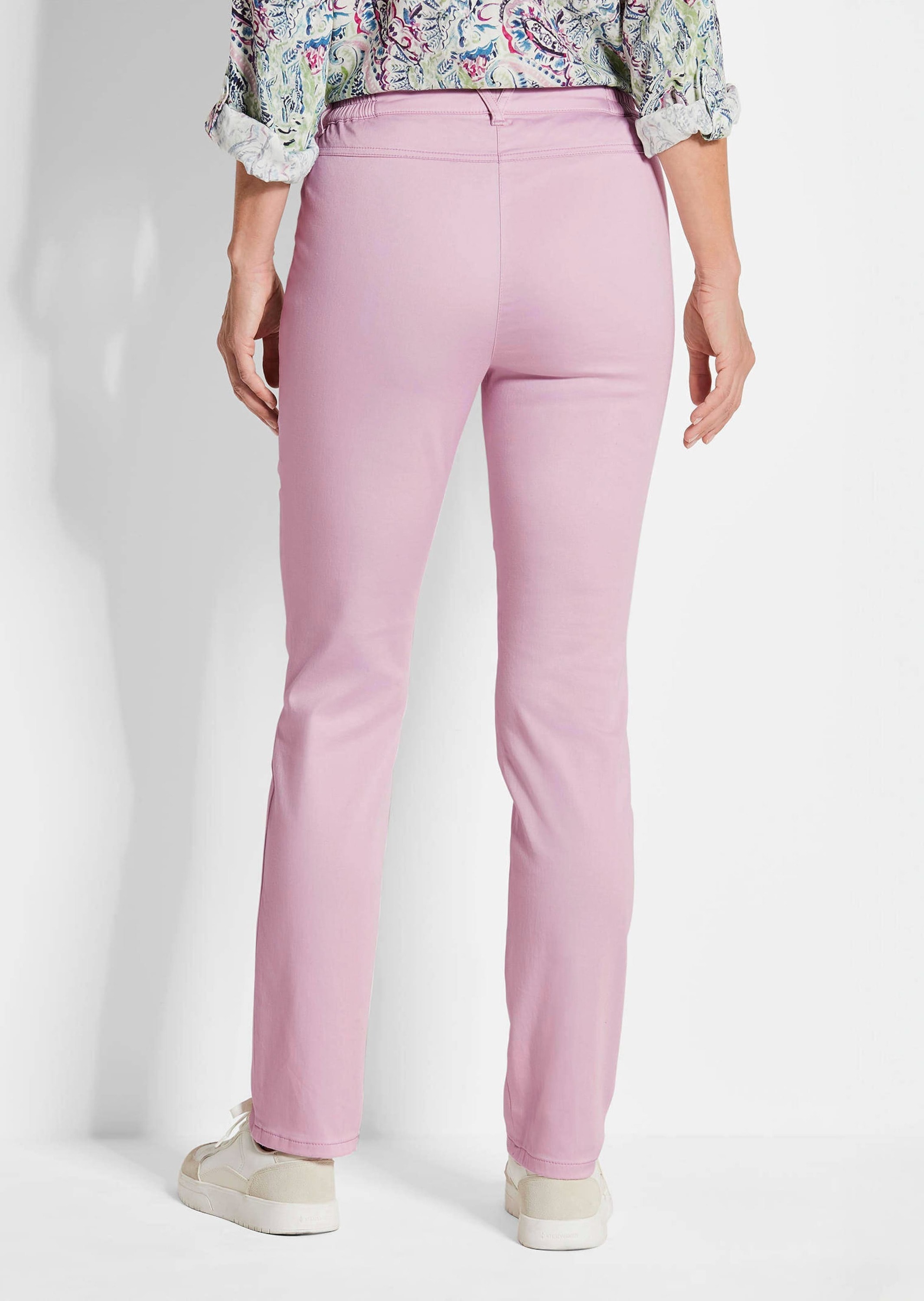 GOLDNER Stoffhose »Kurzgröße Leichte Baumwoll-Hose ANNA«
