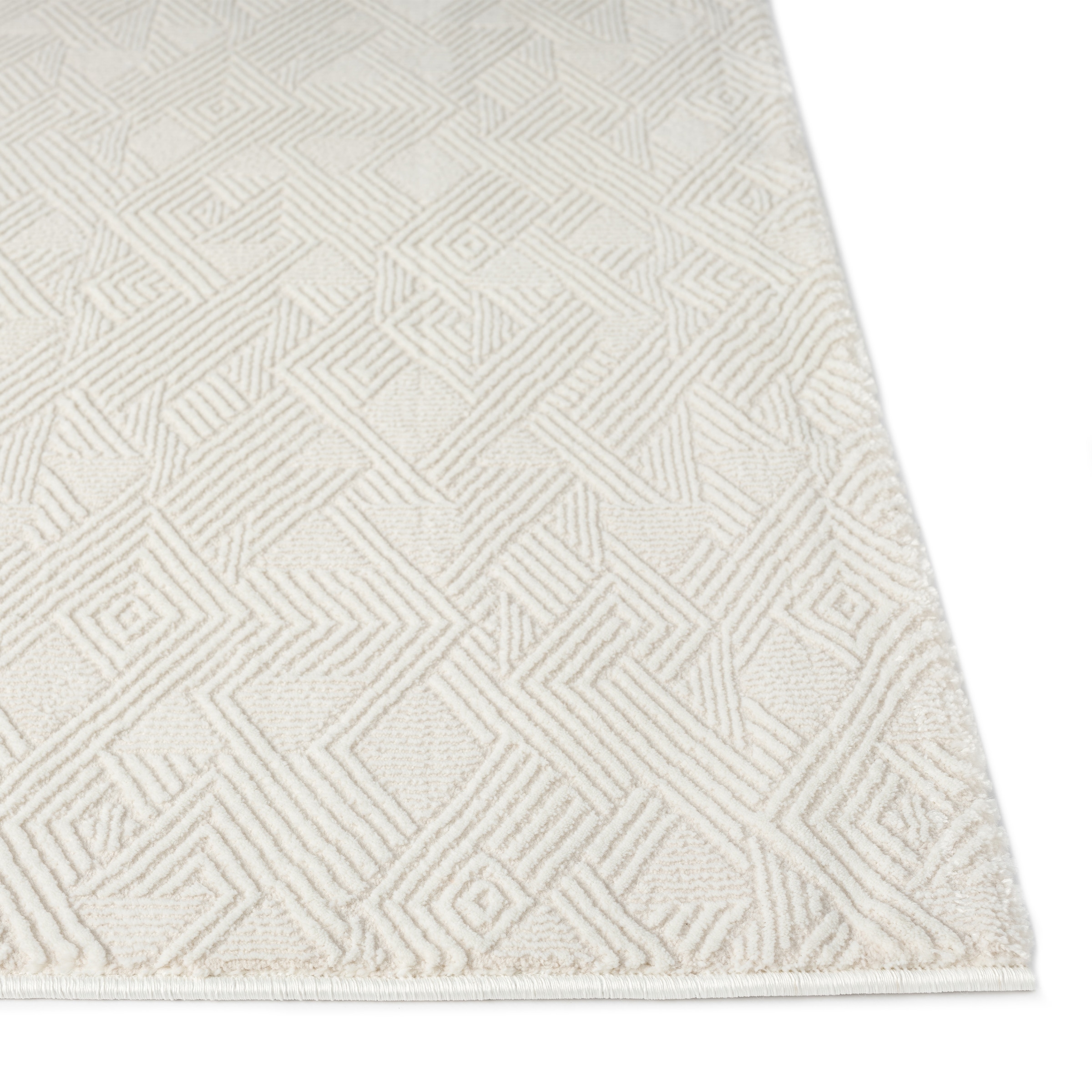 Sehrazat Teppich »Nora 5700«, rechteckig, 8 mm Höhe, Sanfte Farben,modernes Design,langlebig,Eleganz trifft Komfort