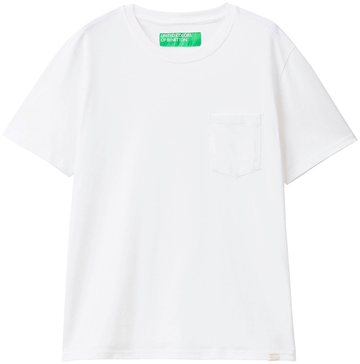 Colors aufgesetzter bestellen bei of Benetton OTTO online T-Shirt, mit Brusttasche United