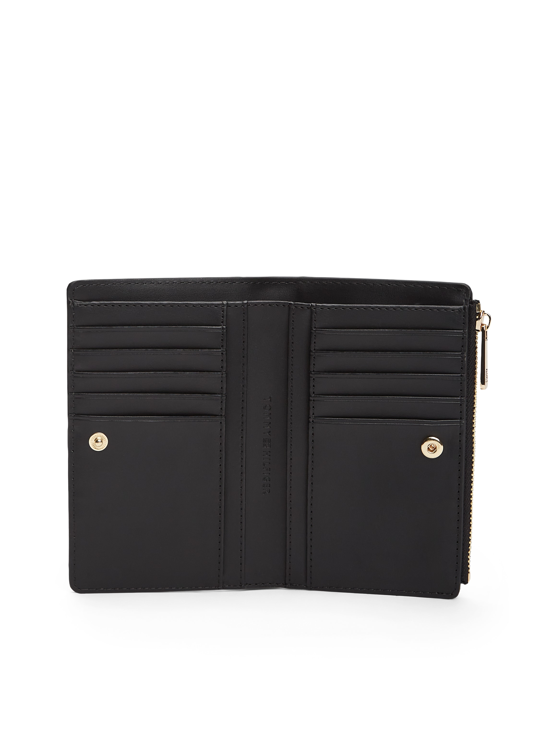 Tommy Hilfiger Geldbörse »TH GLAM BIFOLD WALLET« , Damen Geldbeutel, Portemonnaie mit Zierriegel