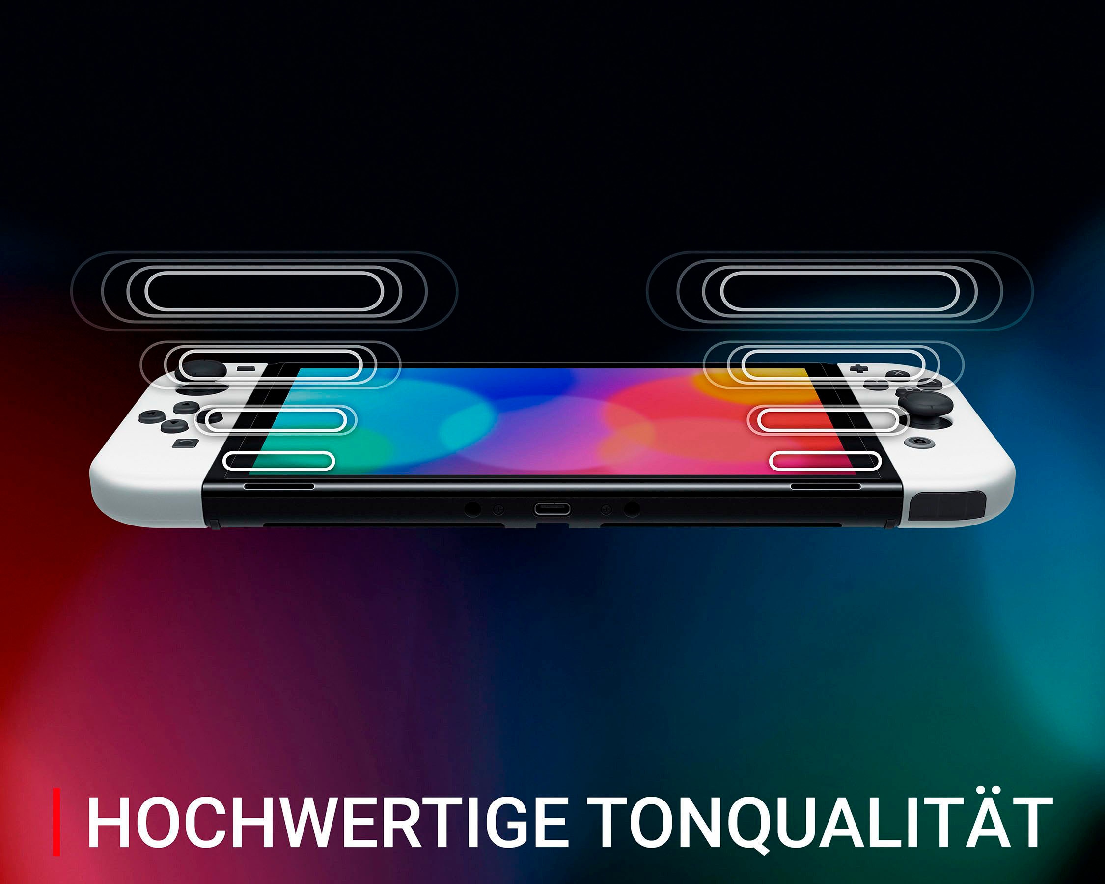 Nintendo Switch Konsolen-Set »OLED + Gratis Big Brain Academy + Everybody 1-2-Switch!«
