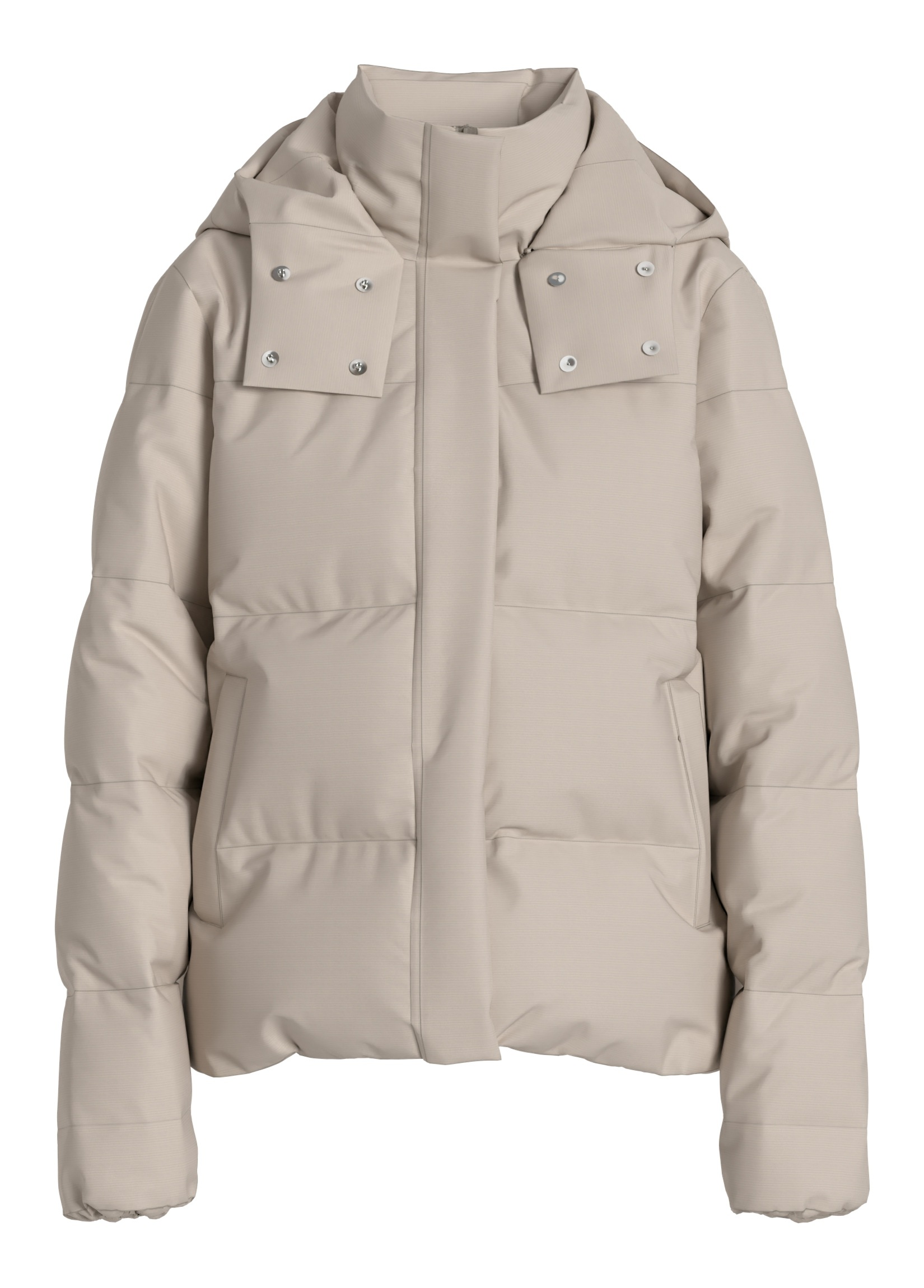 Vila Steppjacke »VIMILJA PADDED PUFFER - NOOS« mit Kapuze