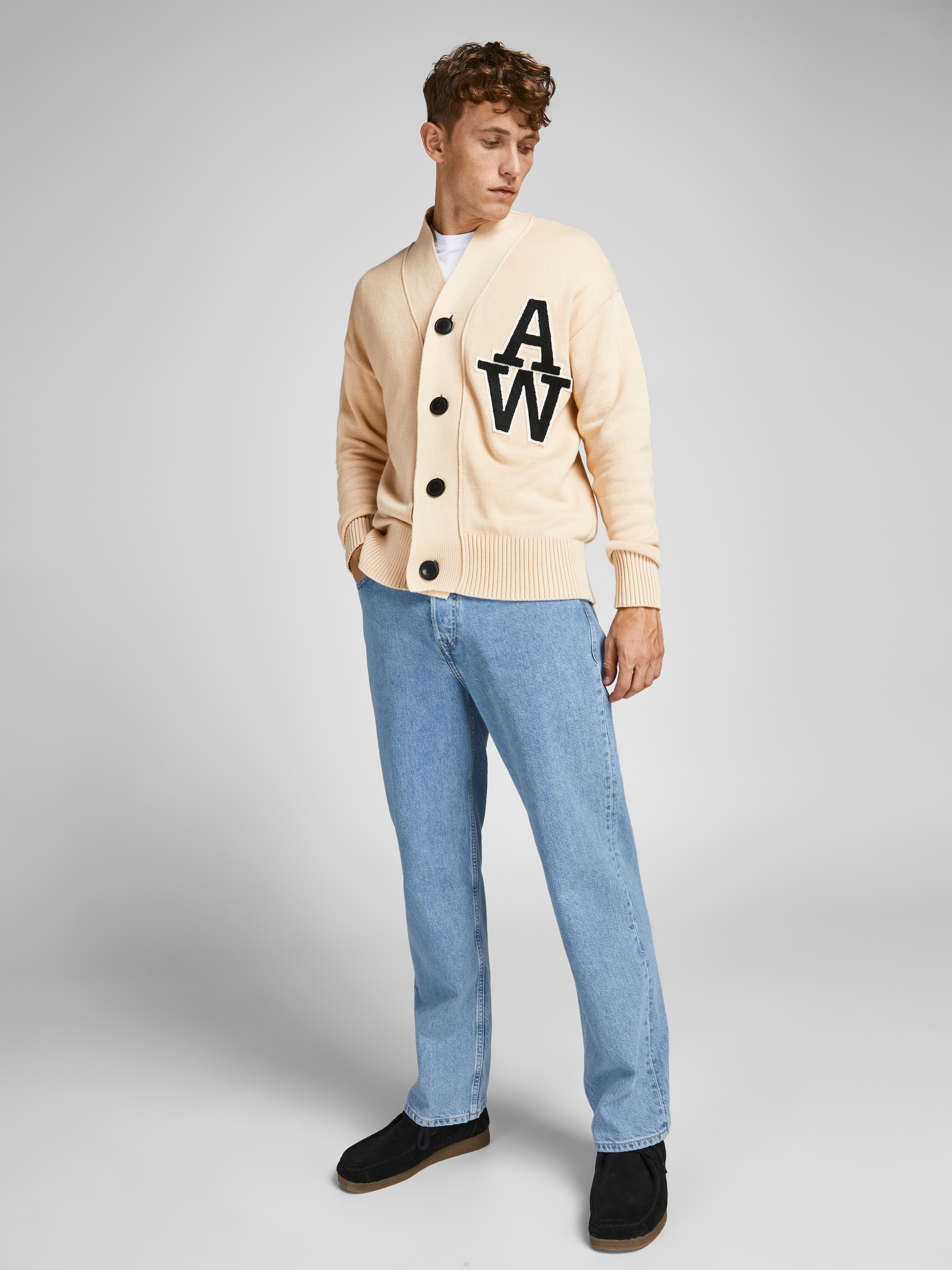 Jack & Jones Loose-fit-Jeans »JJIEDDIE JJORIGINAL MF 710«