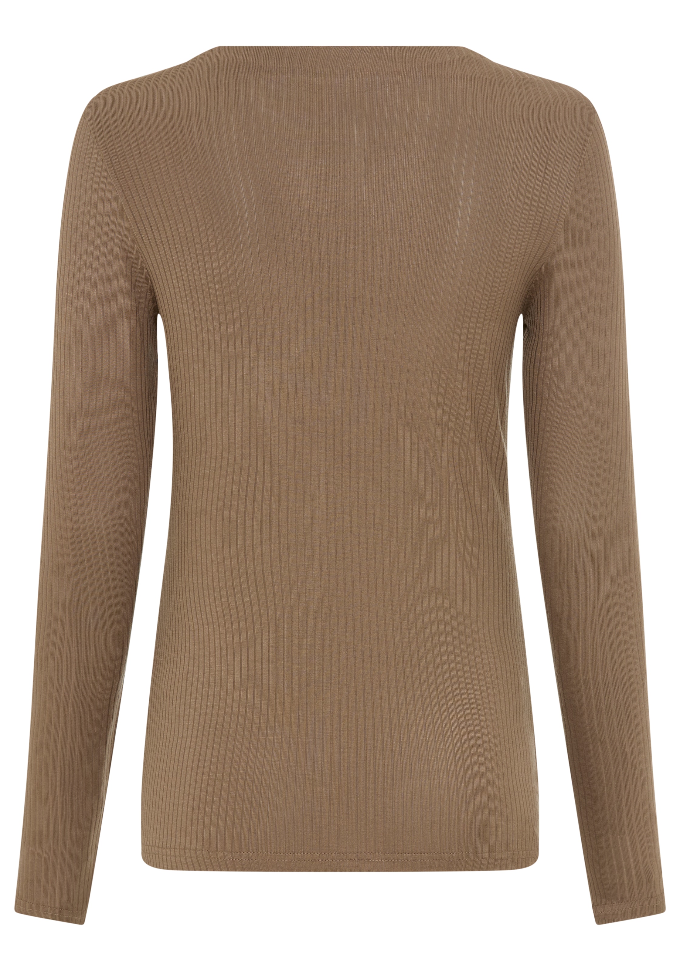 Bruno Banani Longsleeve mit Druckknopf-Detail auf der Schulter - NEUE KOLLEKTION