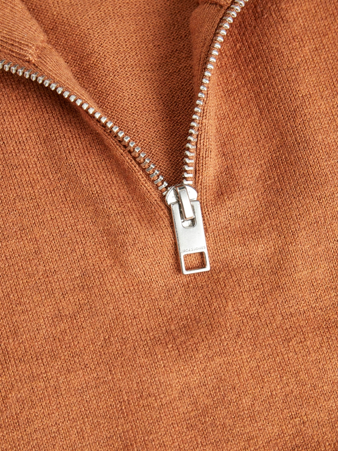 Jack & Jones Troyer »JJEEMIL KNIT HALF ZIP NOOS«, mit Rippbündchen