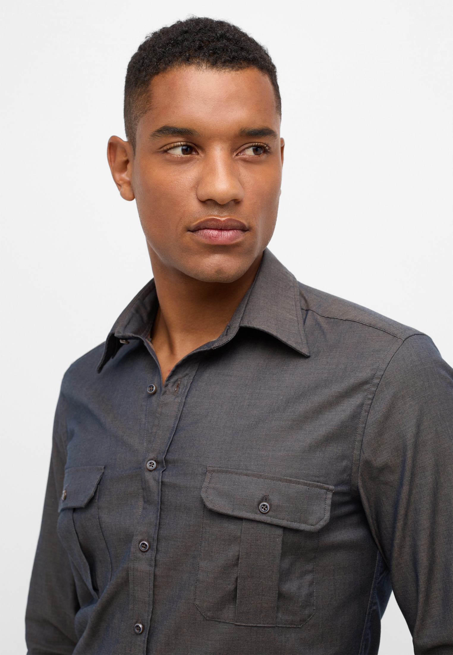Eterna Langarmhemd »SLIM FIT«