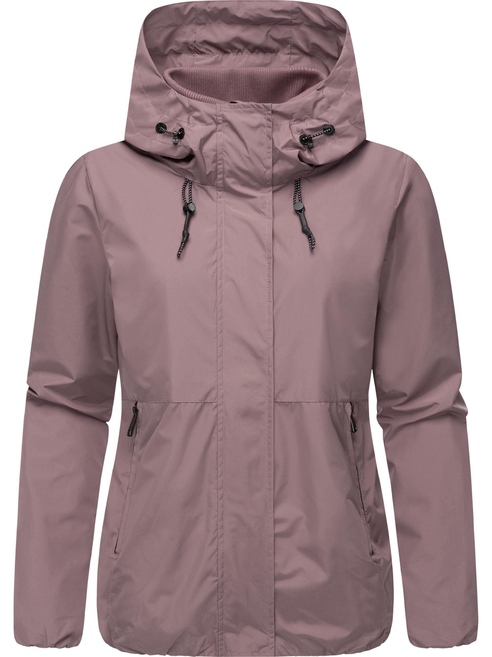 Ragwear Outdoorjacke »Outdoorjacke Sunniva Light«, mit Kapuze, Wasserdichte und atmungsaktive Damen Übergangsjacke