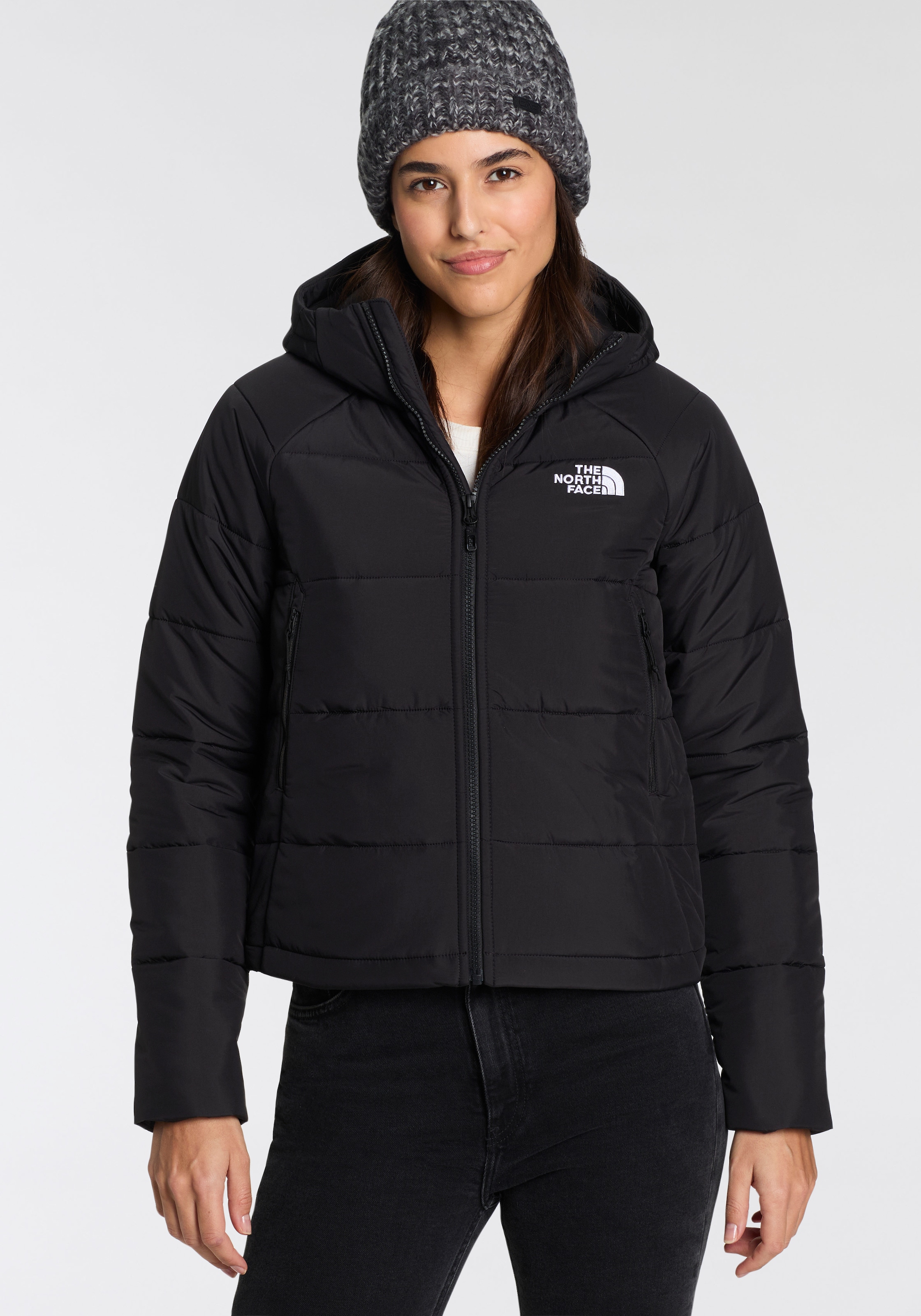 The North Face Funktionsjacke »W HYALITE SYNTHETIC HOODIE«, mit Kapuze, mit Logodruck