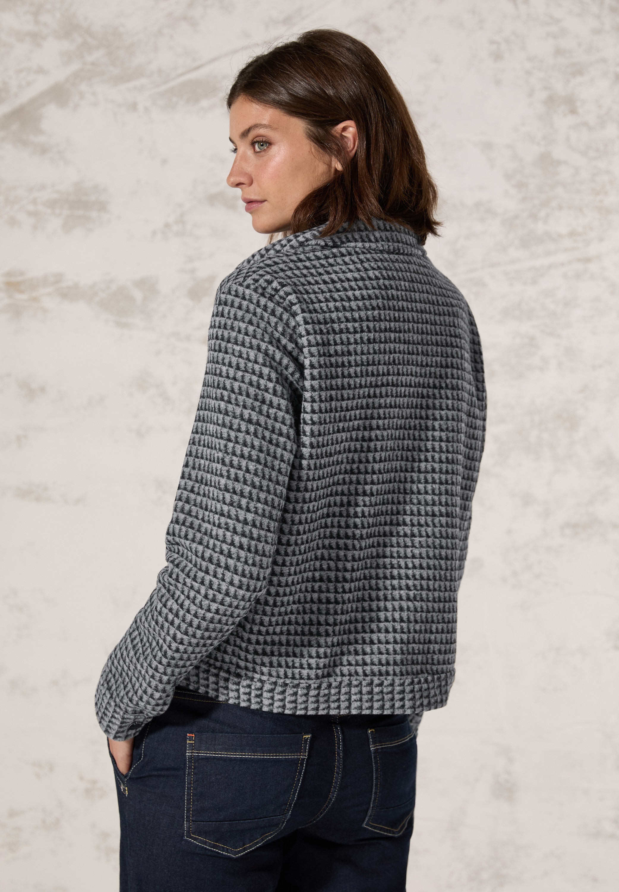Cecil Jackenblazer, mit Jaquard Muster