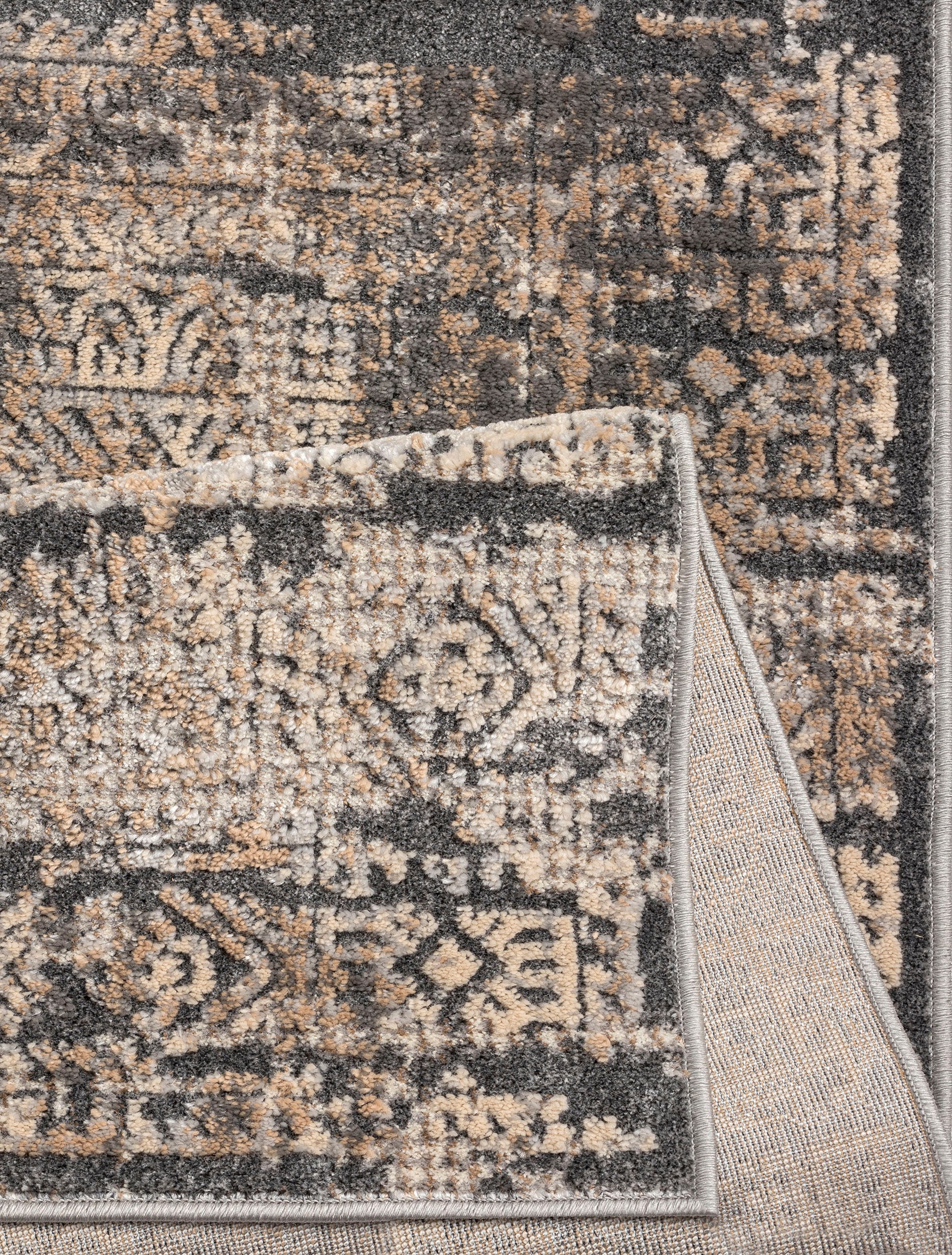 my home Teppich »Selin«, rechteckig, dezenter Glanz, Schrumpf-Garn-Effekt,  im Vintage-Look, dichte Qualität im OTTO-Shop