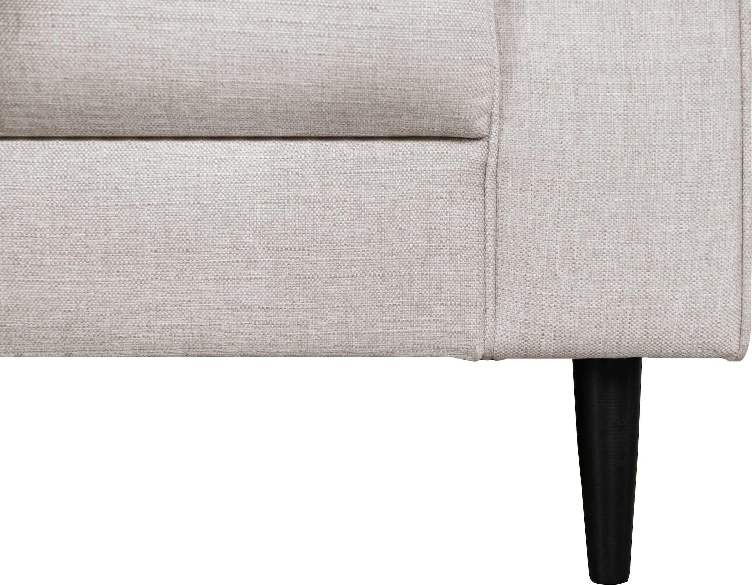Home affaire Ecksofa »VEYRAS L-Form, hoher Sitzkomfort, Maße B/T/H: 230/150/76 cm«, mit Wellenunterfederung, incl. Rückenkissen und Zierkissen