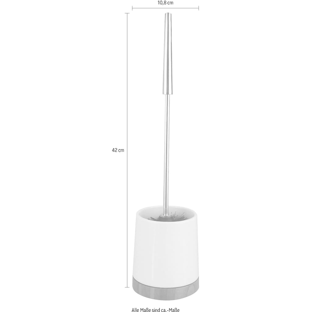 WENKO WC-Garnitur »Bamboo«, aus Keramik-Holz