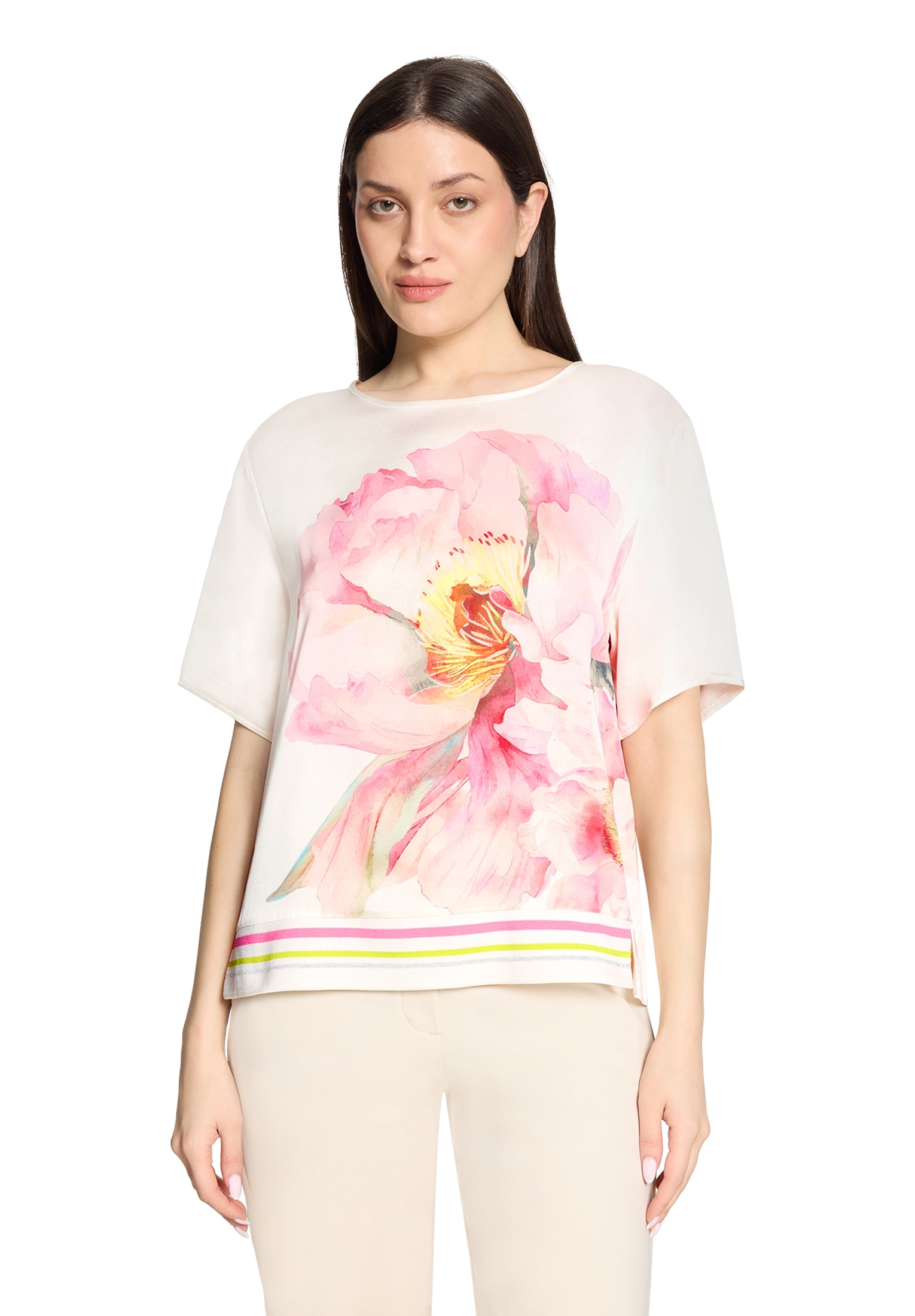 Betty Barclay Schlupfbluse »Schlupfbluse mit Rippbündchen«