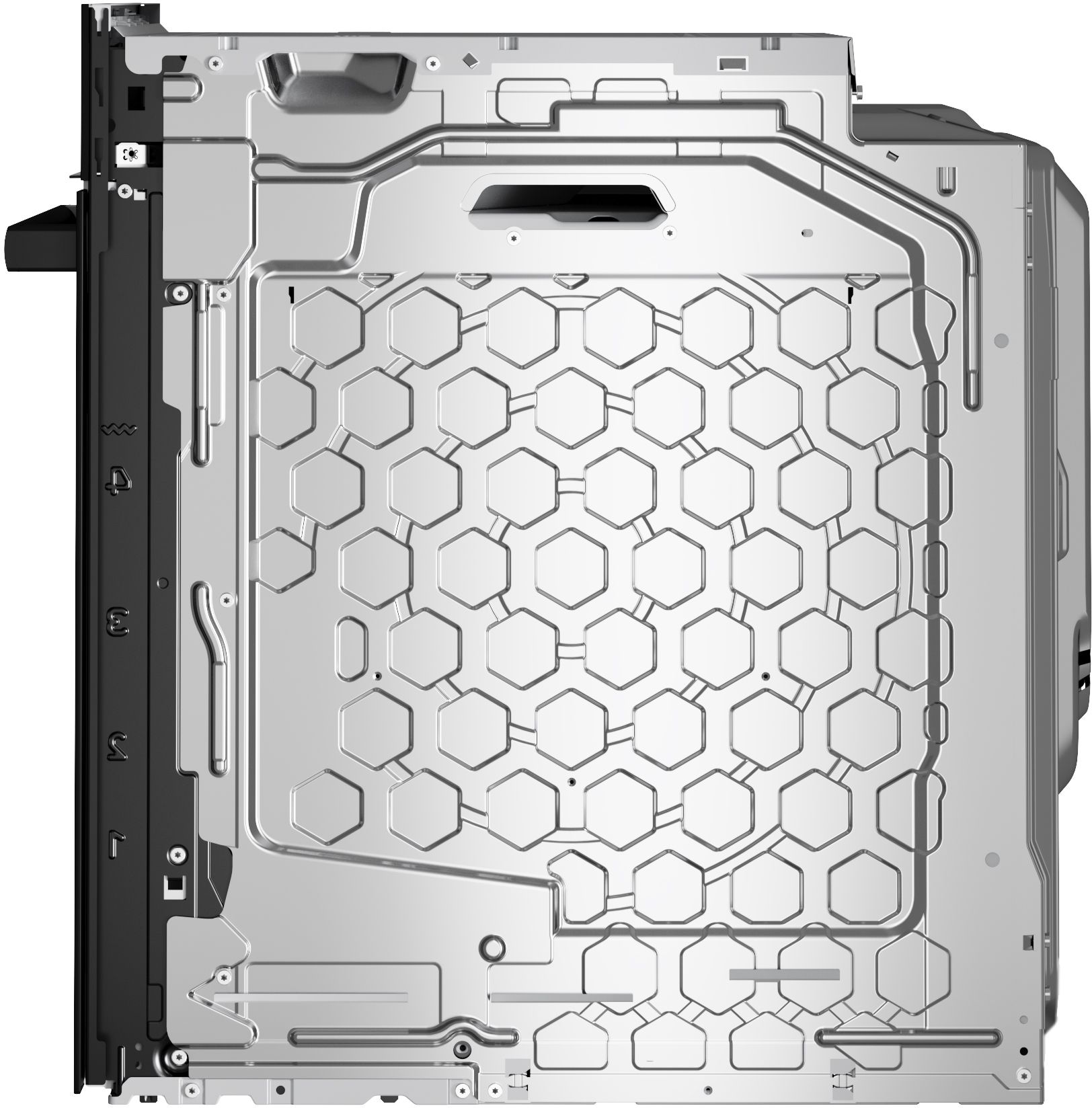 BOSCH Einbaubackofen Serie 2 »HBA510BA3«, mit Teleskopauszug nachrüstbar, 3D-Heißluft für gleichzeitiges Backen & Braten auf bis zu 3 Ebenen