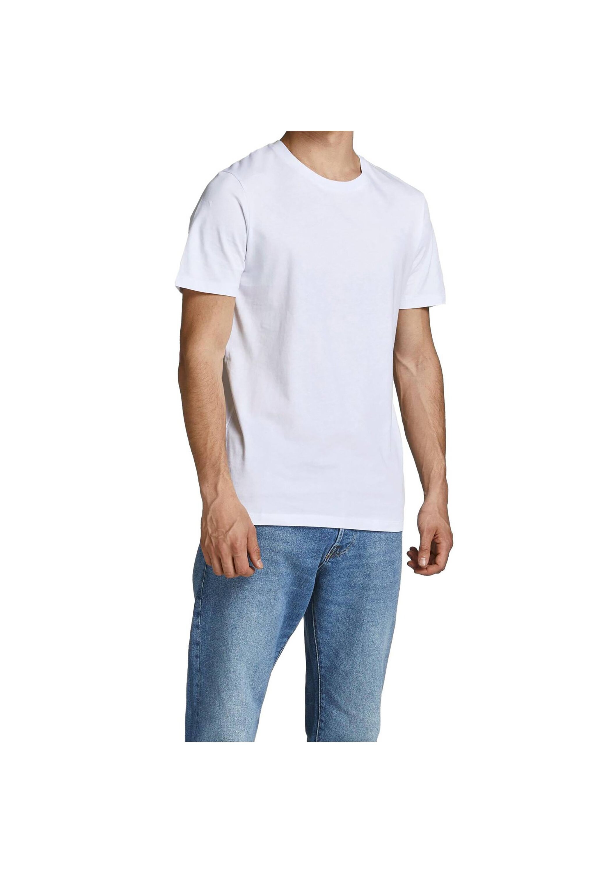 Jack & Jones T-Shirt »T-Shirt JJEORGANIC BASIC TEE O-NECK 10PK 10er Pack« 10
