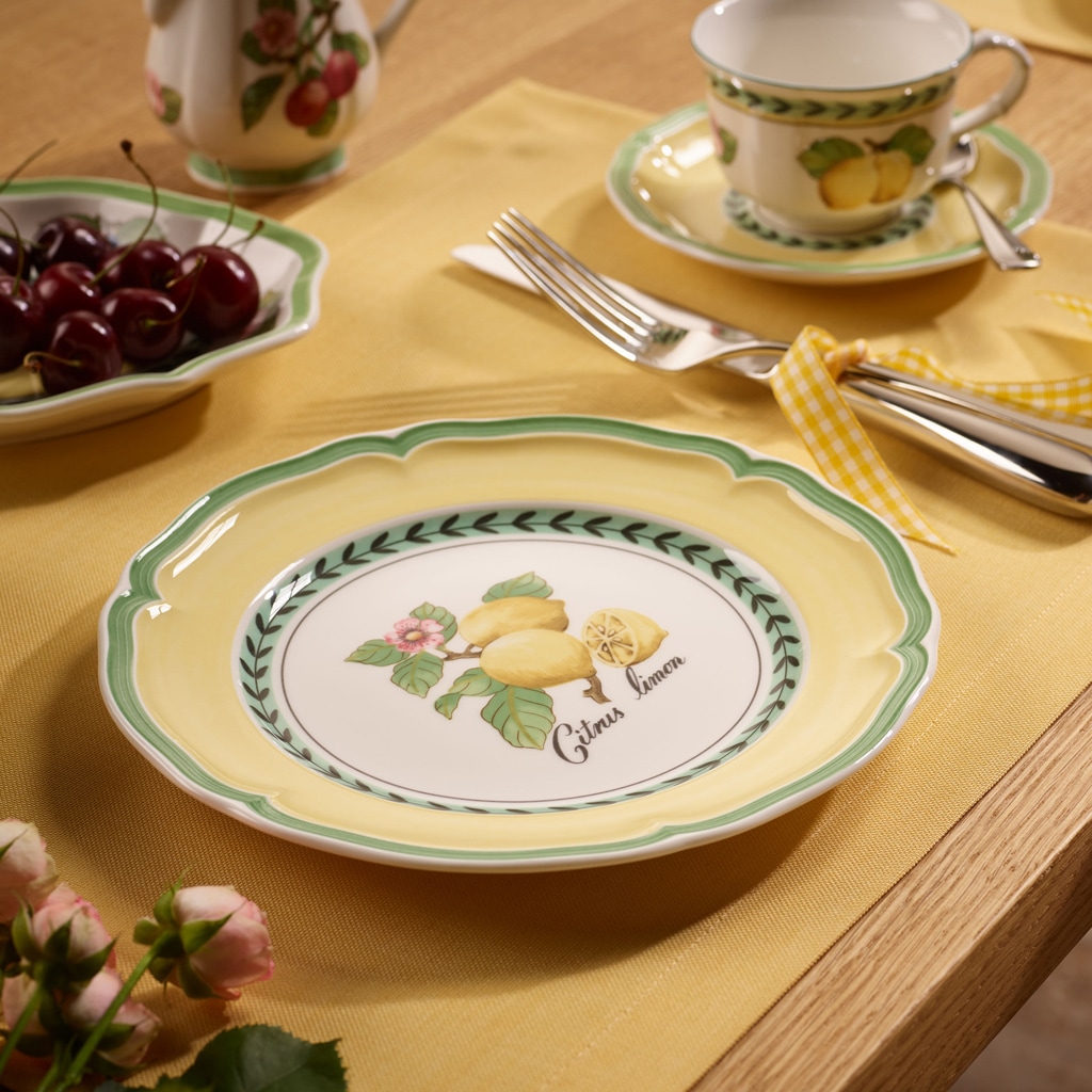 Villeroy & Boch Frühstücksteller »Frühstücksteller French Garden Valence ø 20,7 cm 6er Set bunt«
