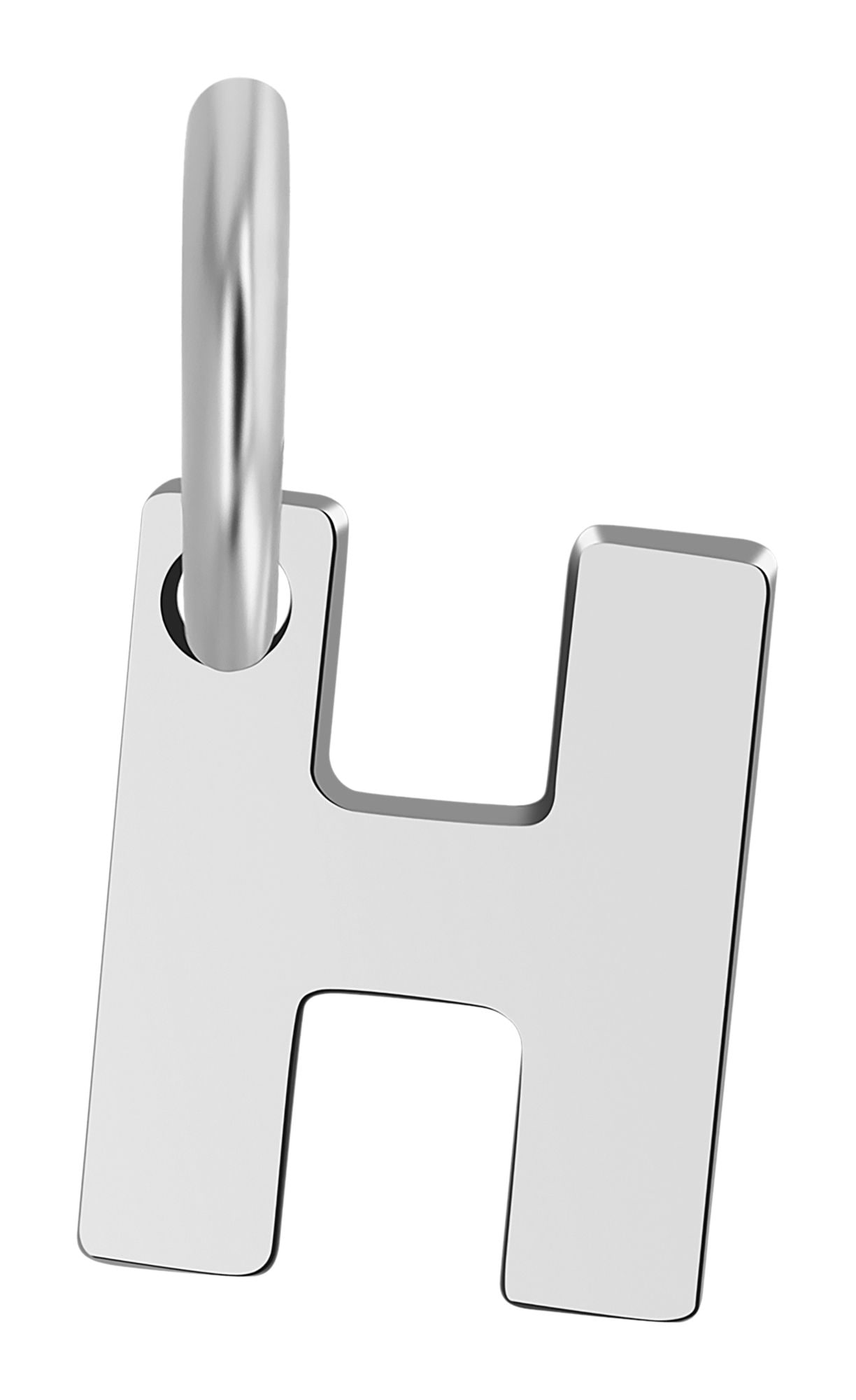 Adelia´s Buchstabenanhänger »Unisex Anhänger ¿ Buchstabe N Buchstabenanhänger aus 925 Silber«