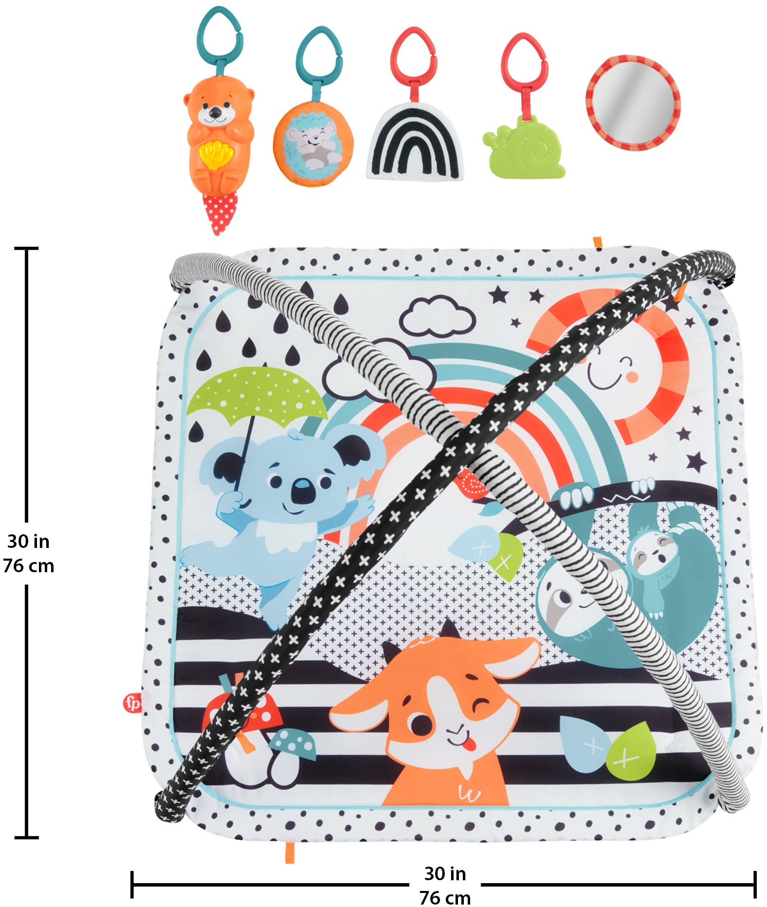 Fisher-Price® Spielbogen »mit Spieldecke«, mit Licht und Sound