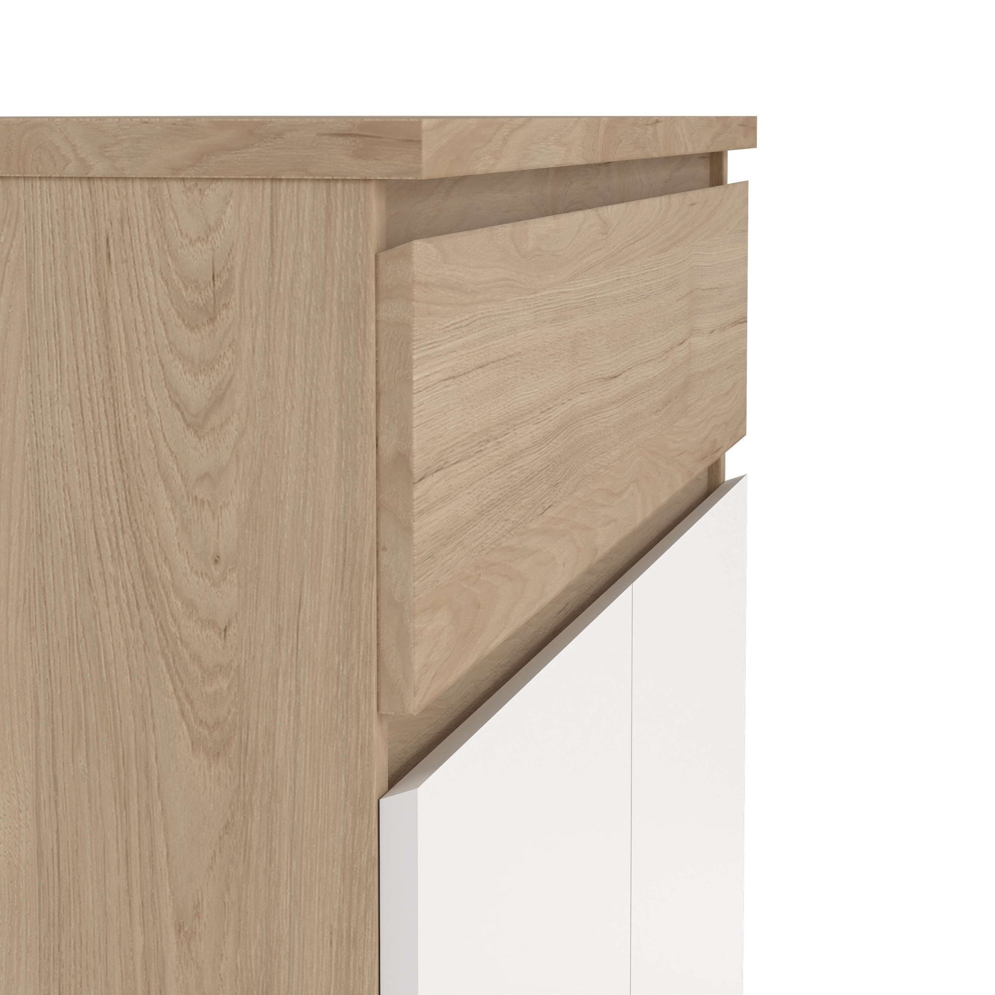 INOSIGN Schuhschrank »Naia Schuhaufbewahrung, Schuhkommode, Schuhregal, Garderobenschrank,«, mit 2 Türen und 4 Einlegeböden, 1 Schublade, Breite 80 cm