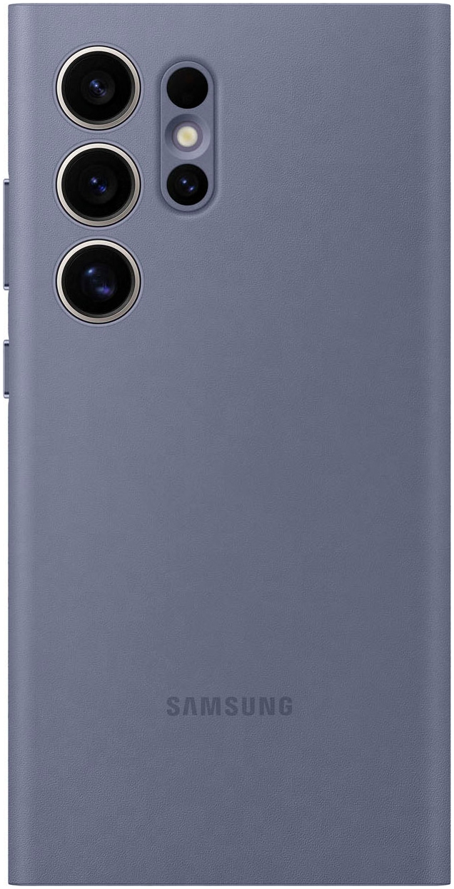 Handyhülle »Smart View Wallet Case Galaxy S24 Ultra«, Schutz, griffig und stylisch