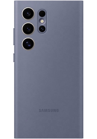 Handyhülle »Smart View Wallet Case Galaxy S24 Ultra«, Schutz, griffig und stylisch