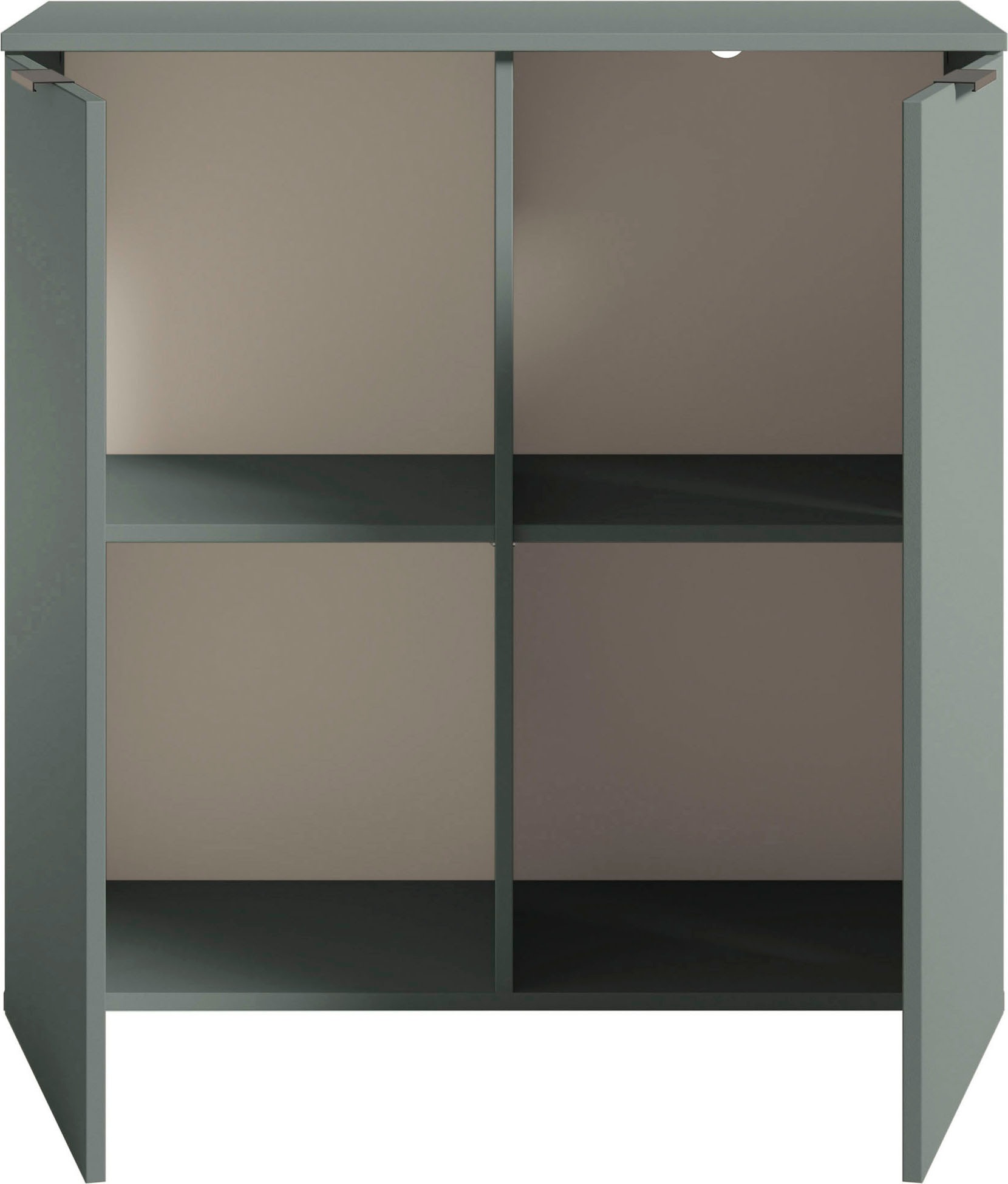 HBZ Sideboard »Linz Kommode, BxHxT 90x90x40cm«, (1 St.), Breite 90cm,Lip-Griff,Melaminbeschichtung