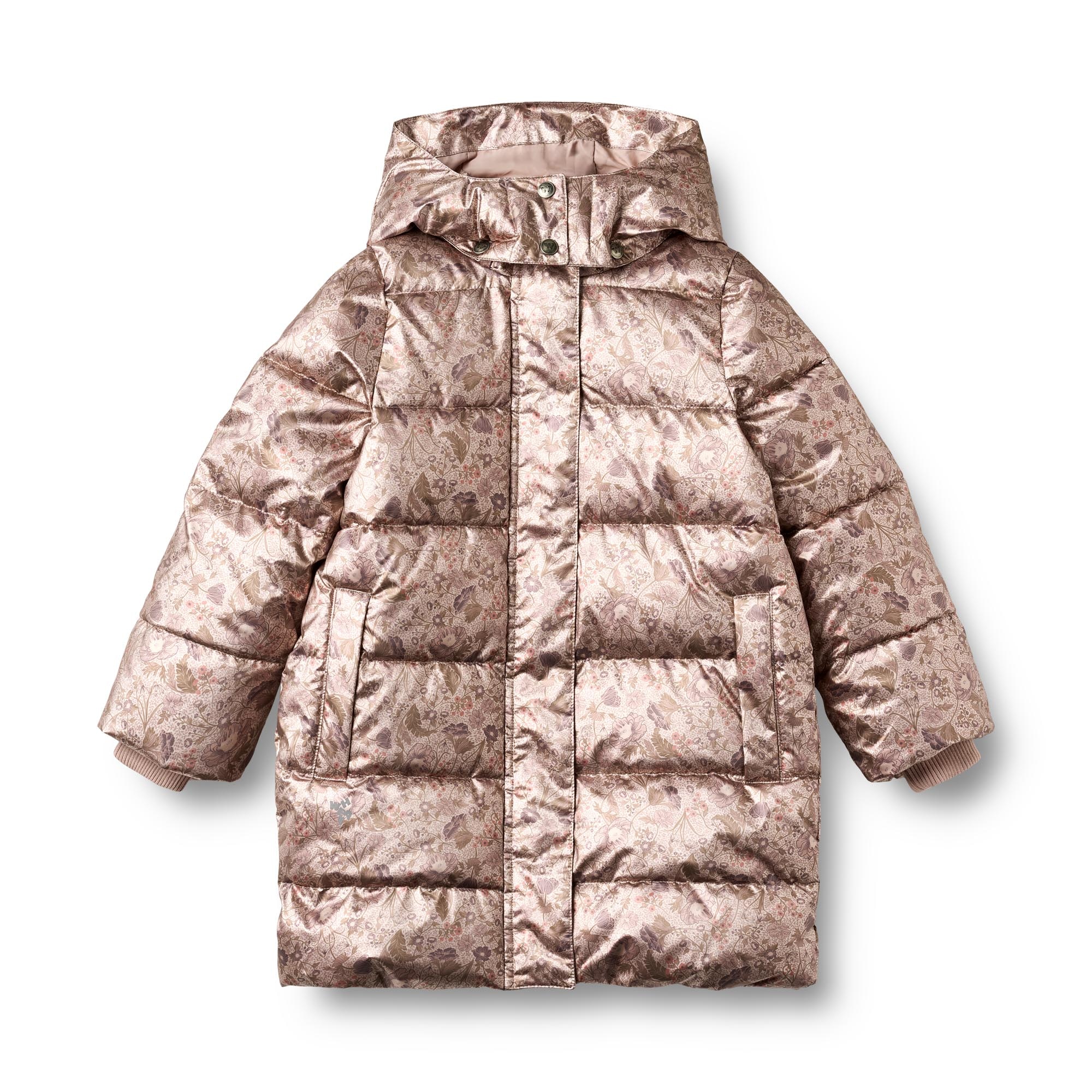 WHEAT Steppjacke »Puffer Coat Yrsa« mit Kapuze Kunstfaser, wasserdicht, atmungsaktiv, Reflektor