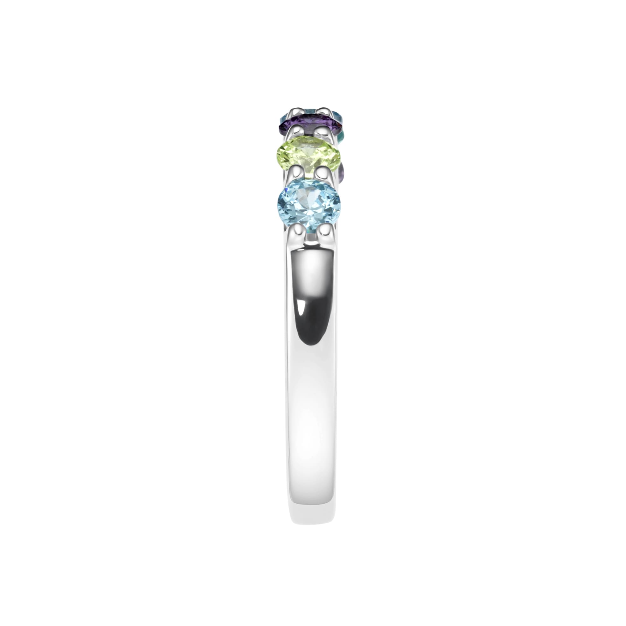 GIORGIO MARTELLO MILANO Silberring »Ring mit Zirkonia und Kristallsteinen, Silber 925«