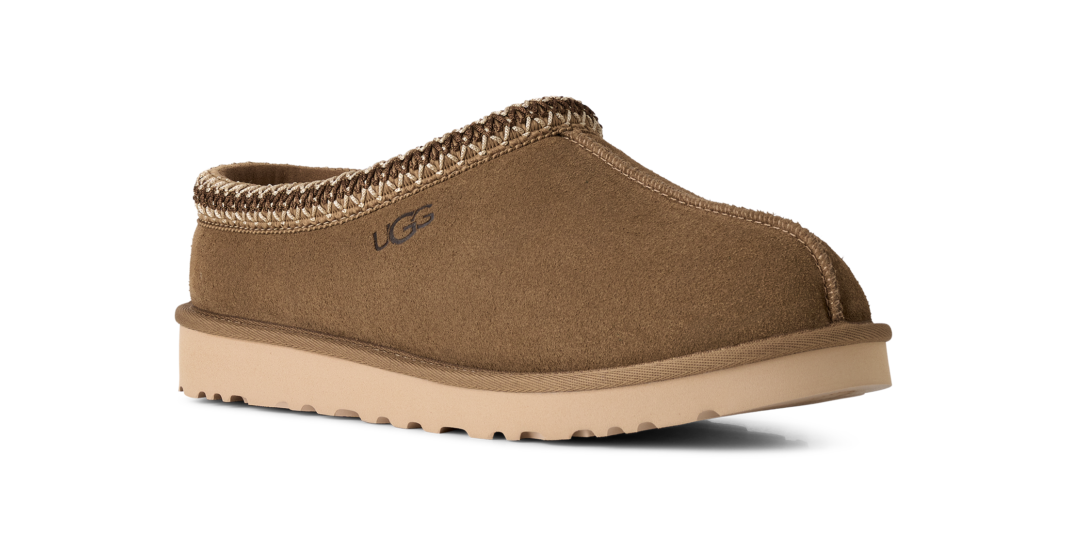 UGG Hausschuh »M TASMAN II«  Schlupfschuh, Hausschuh mit Bordüre im Ethno-Look