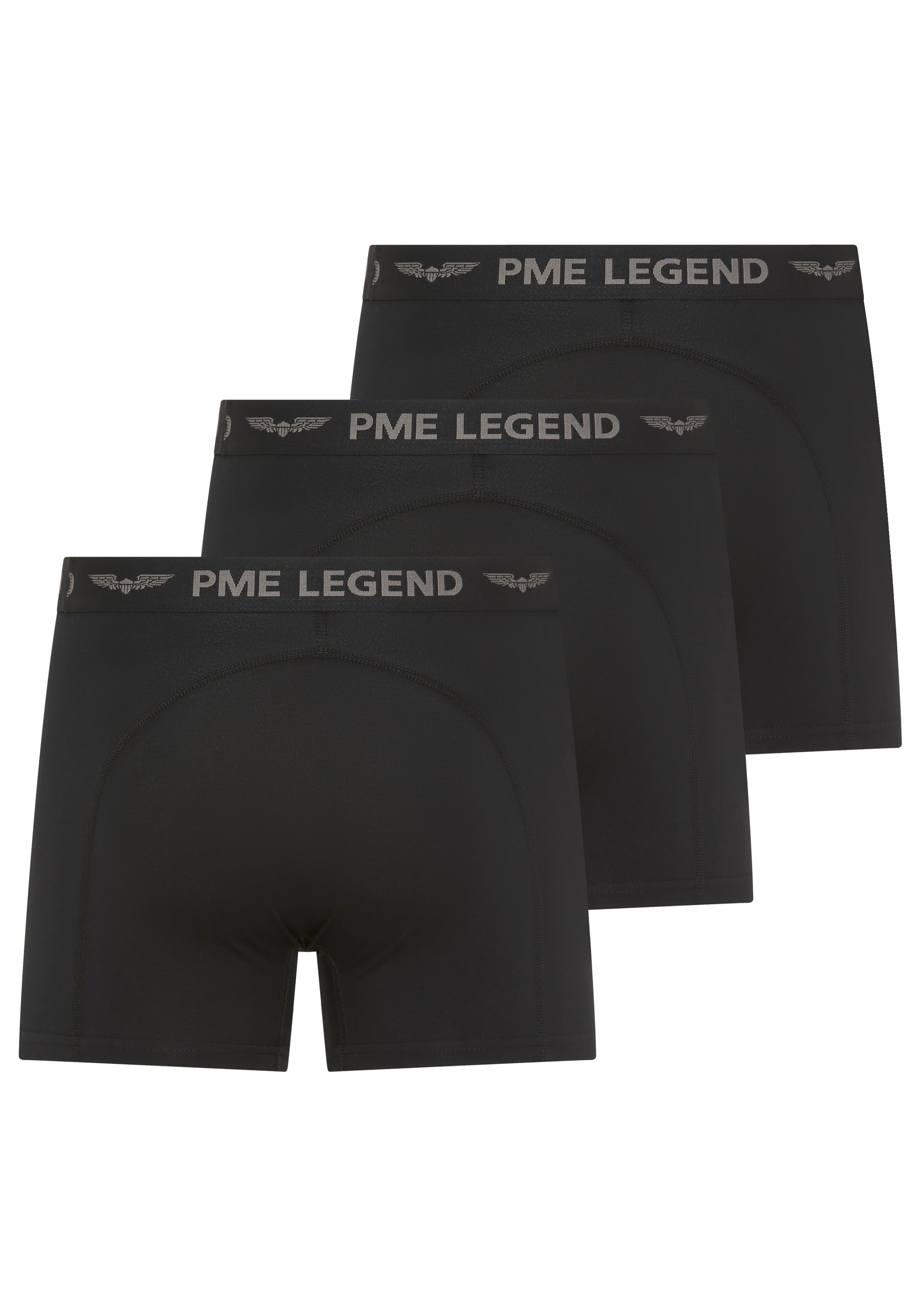 PME LEGEND Boxershorts Packung, 3er,  Körpernahe Passform, normale Leibhöhe