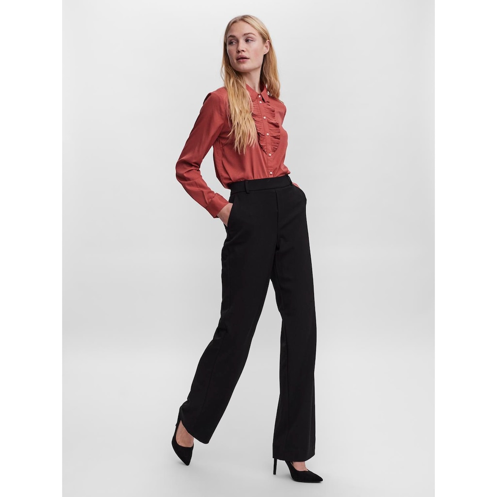 Vero Moda Anzughose »VMMAYA MR STRAIGHT SOLID PANT«