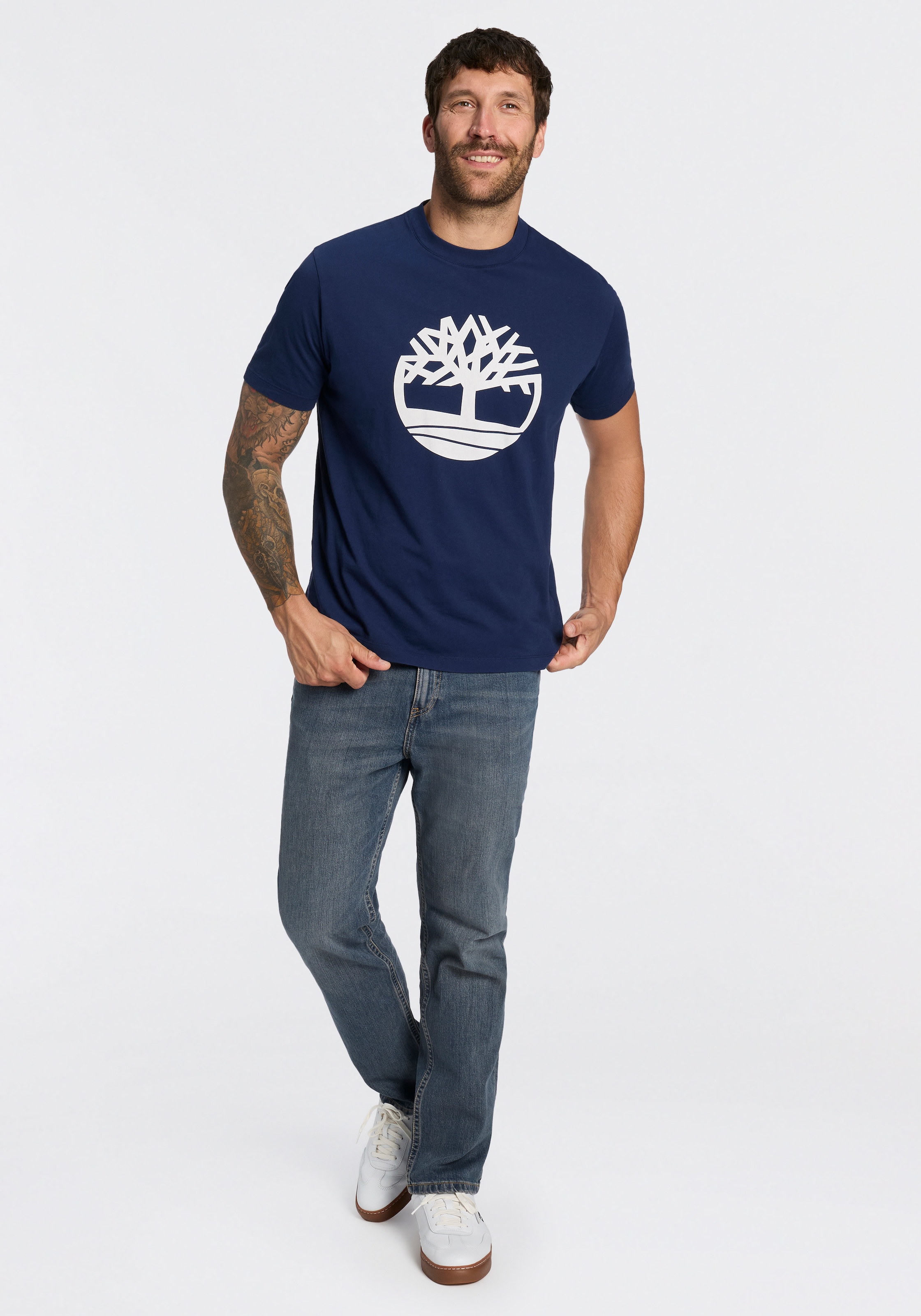 Timberland T-Shirt »NORTHWOOD - Tree Logo SS Tee« aus Baumwolle, auch in großen Größen