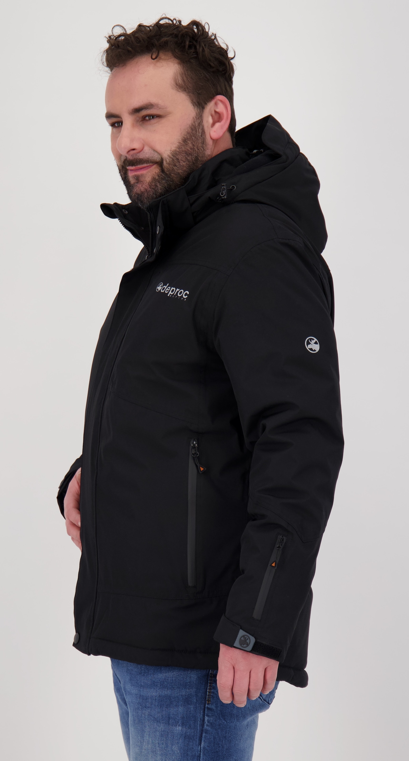 DEPROC Active Winterjacke »MONTREAL MEN«, auch in Großen Größen erhältlich