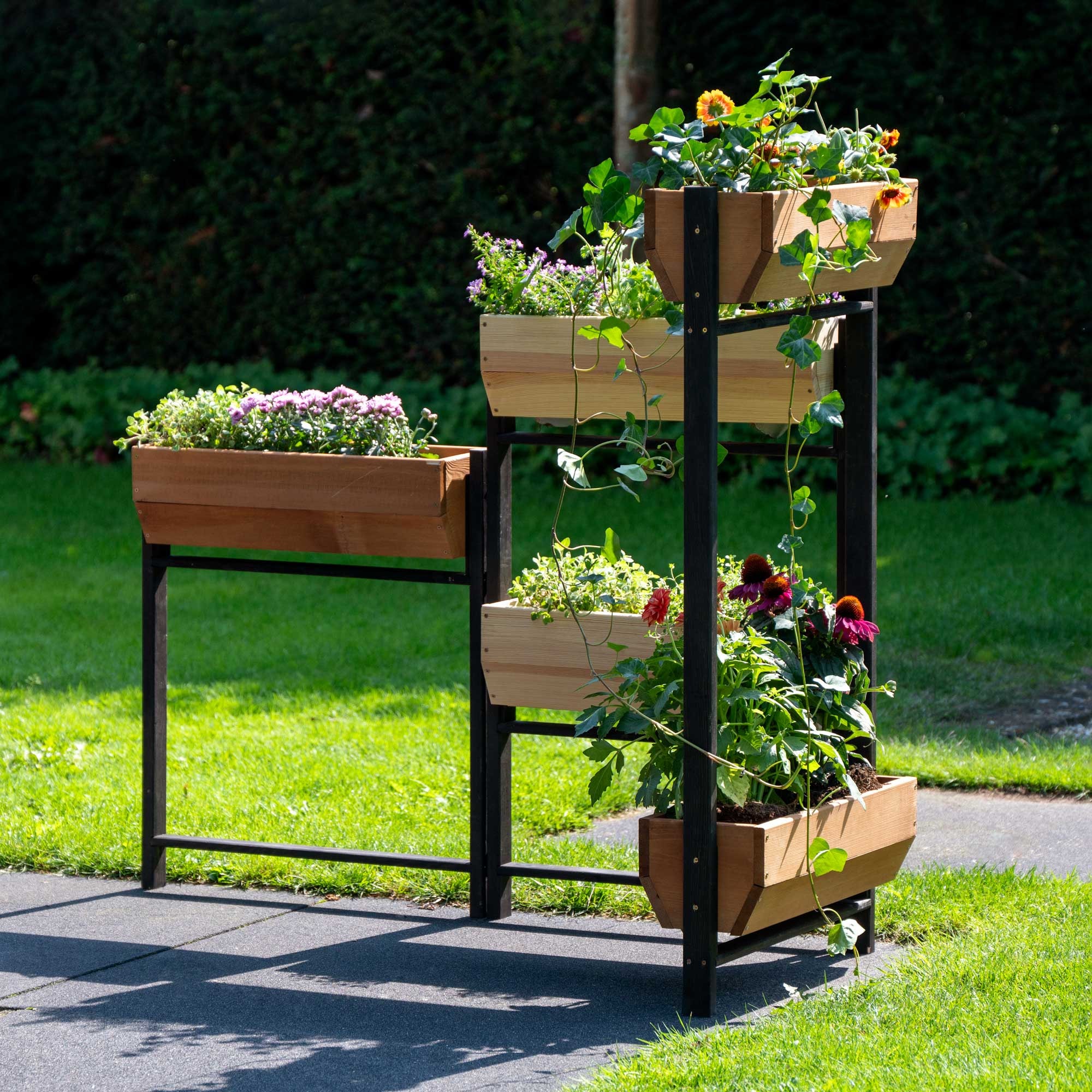 dobar Hochbeet »Vertikalbeet "Flexi" 5-stufig« ca. 165 x 18 x 105 cm (L x B x H) groß,  ca. 13,5 kg