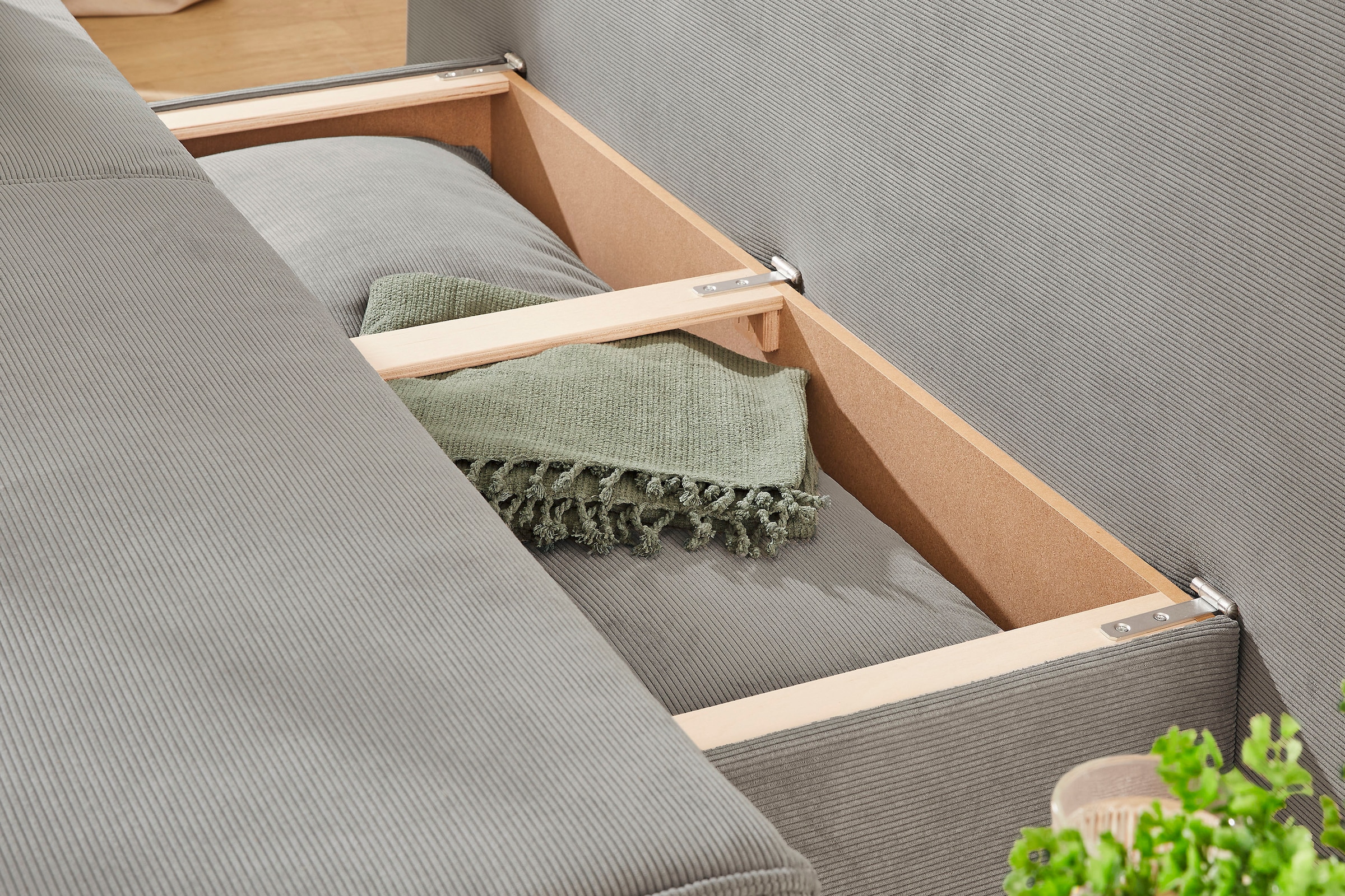 Jockenhöfer Gruppe Schlafsofa »Jonas«, als Dauerschläfer geeignet, mit Bettfunktion und Bettkasten, Komfort