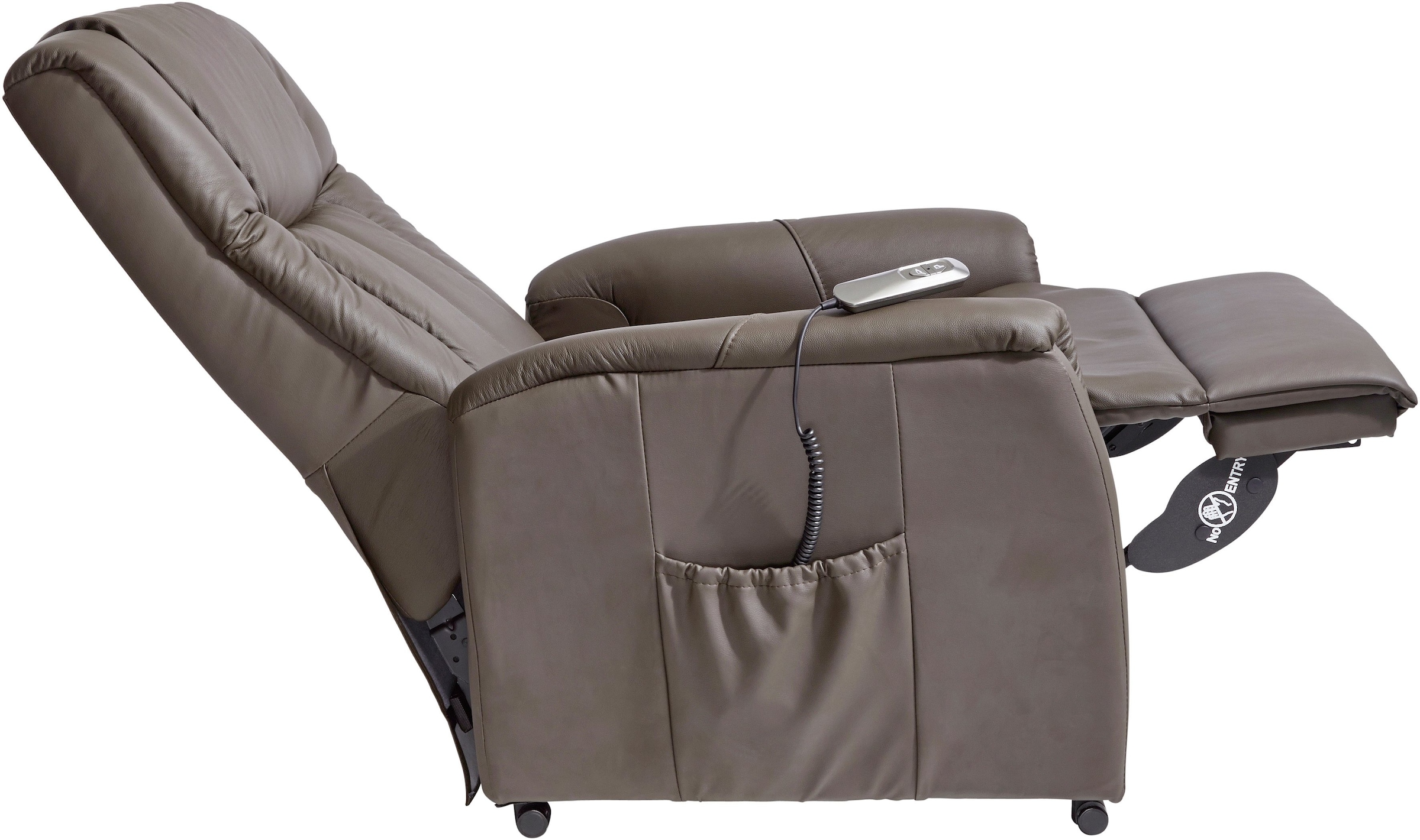 Duo Collection TV-Sessel »Triest mit elektrischer Aufstehhilfe«, Relaxfunktion und Taschenfederkern mit Stahlwellenunterfederung