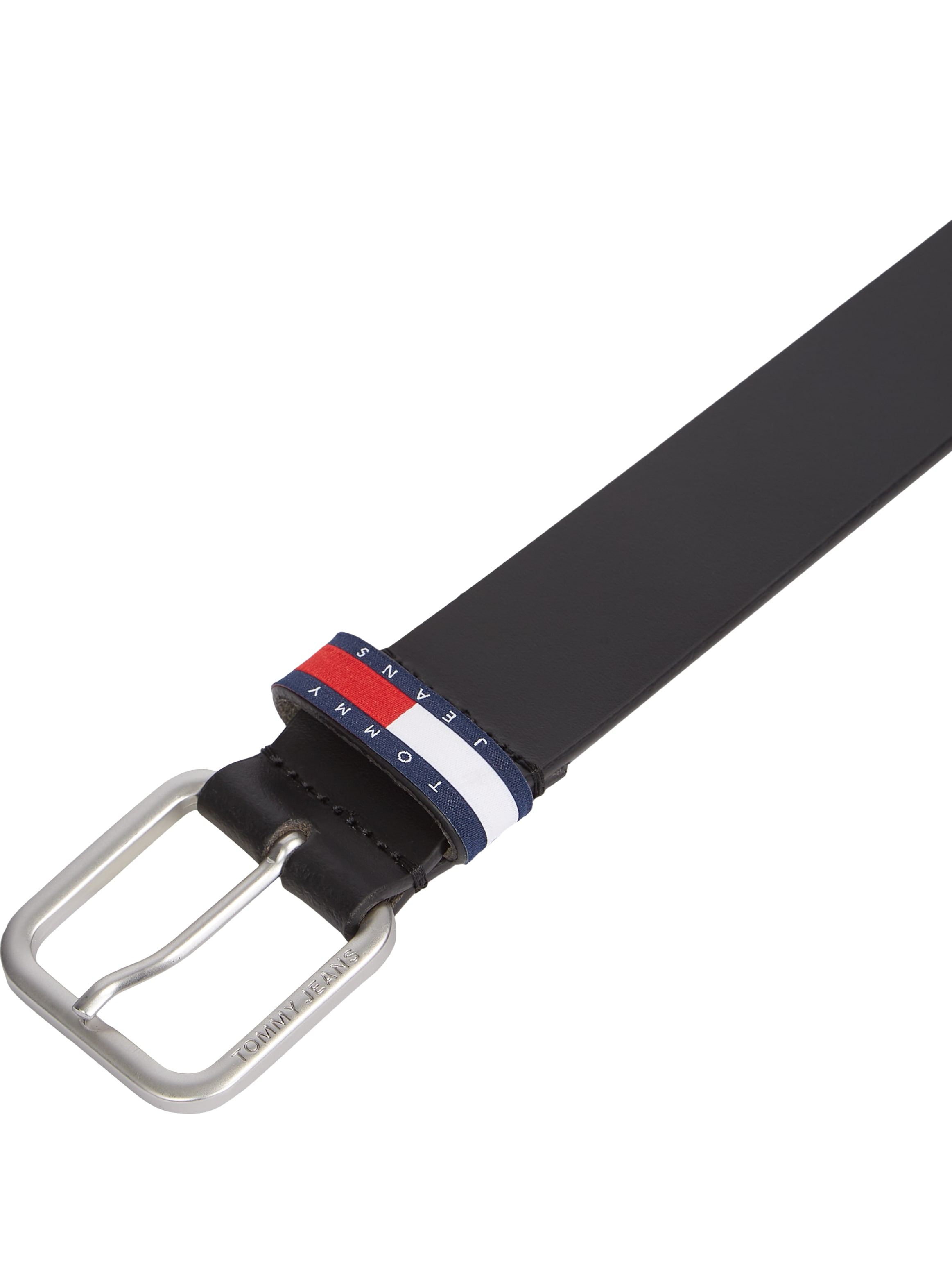 Tommy Jeans Ledergürtel »TJM RYAN 3.5«, Schlaufe mit Tommy Jeans-Badge