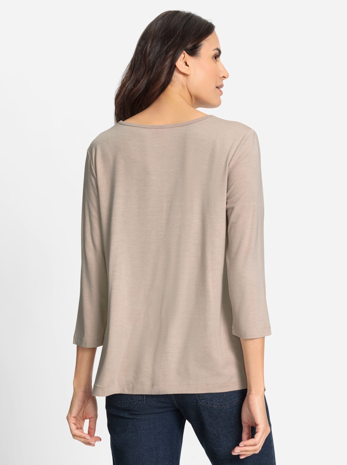 Inspirationen 3/4-Arm-Shirt »Shirt«, (1 tlg.)