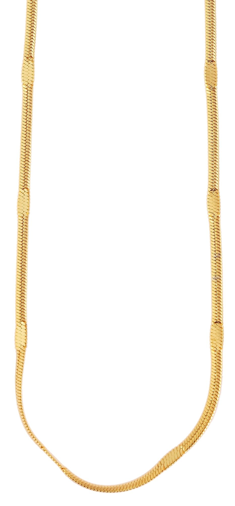 Adelia´s Schlangenkette »Damen Halskette ¿ Schlangenkette aus Edelstahl 45 cm«