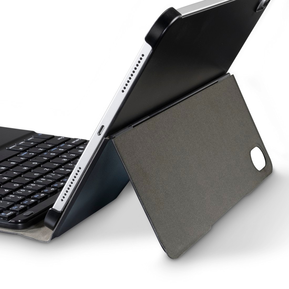 Hama Tablet-Hülle »Tablet-Hülle f. iPad Air (10.9"/11“), Bluetooth-Tastatur, Touchpad« Tablet Bluetooth-Tastatur, Touchpad, Standfunktion, abnehmbare Tastatur