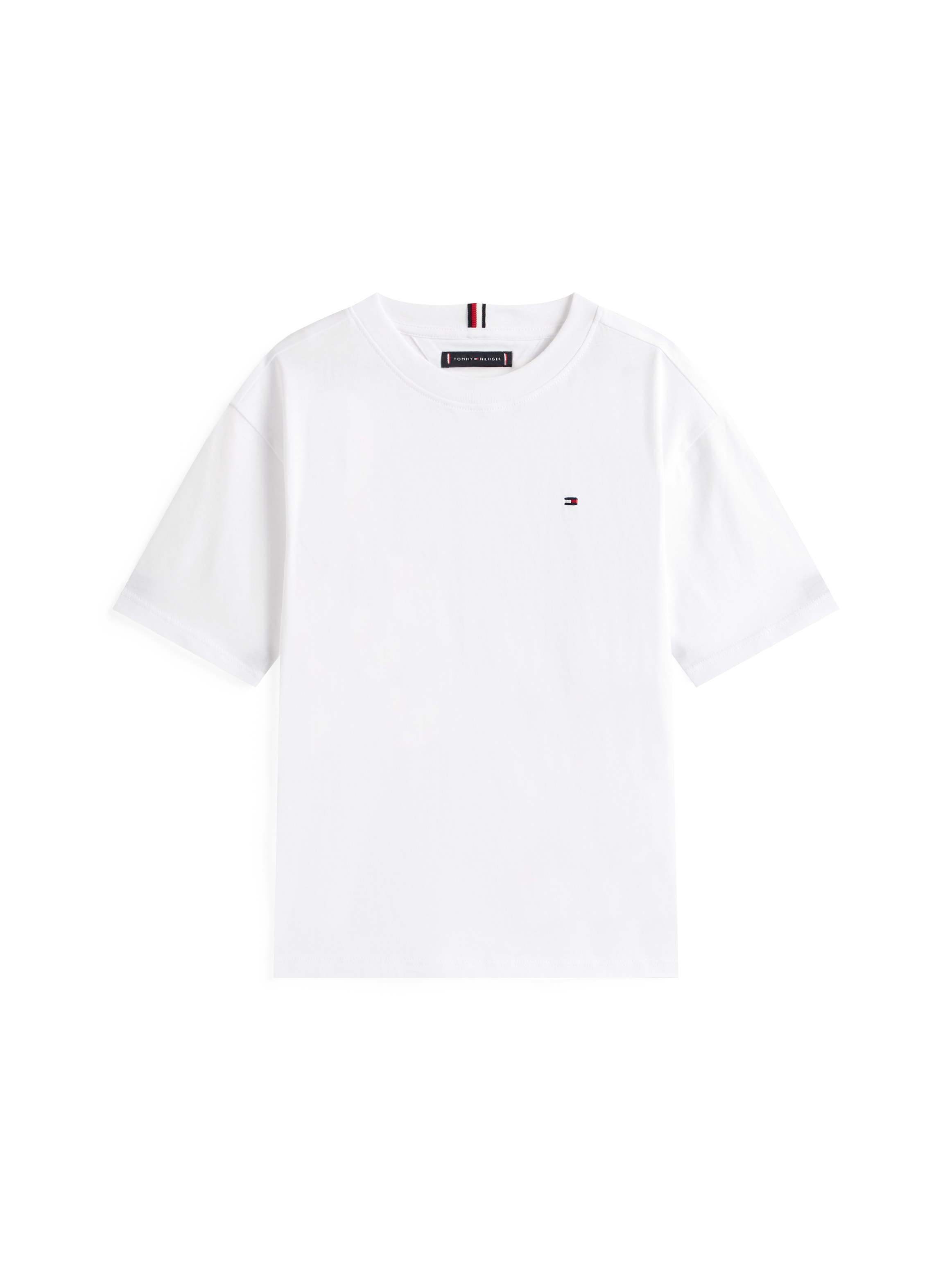 Tommy Hilfiger T-Shirt »ESSENTIAL ARCHIVE FIT TEE SS« Kinder bis 16 Jahre, Rundhals, Logostickerei