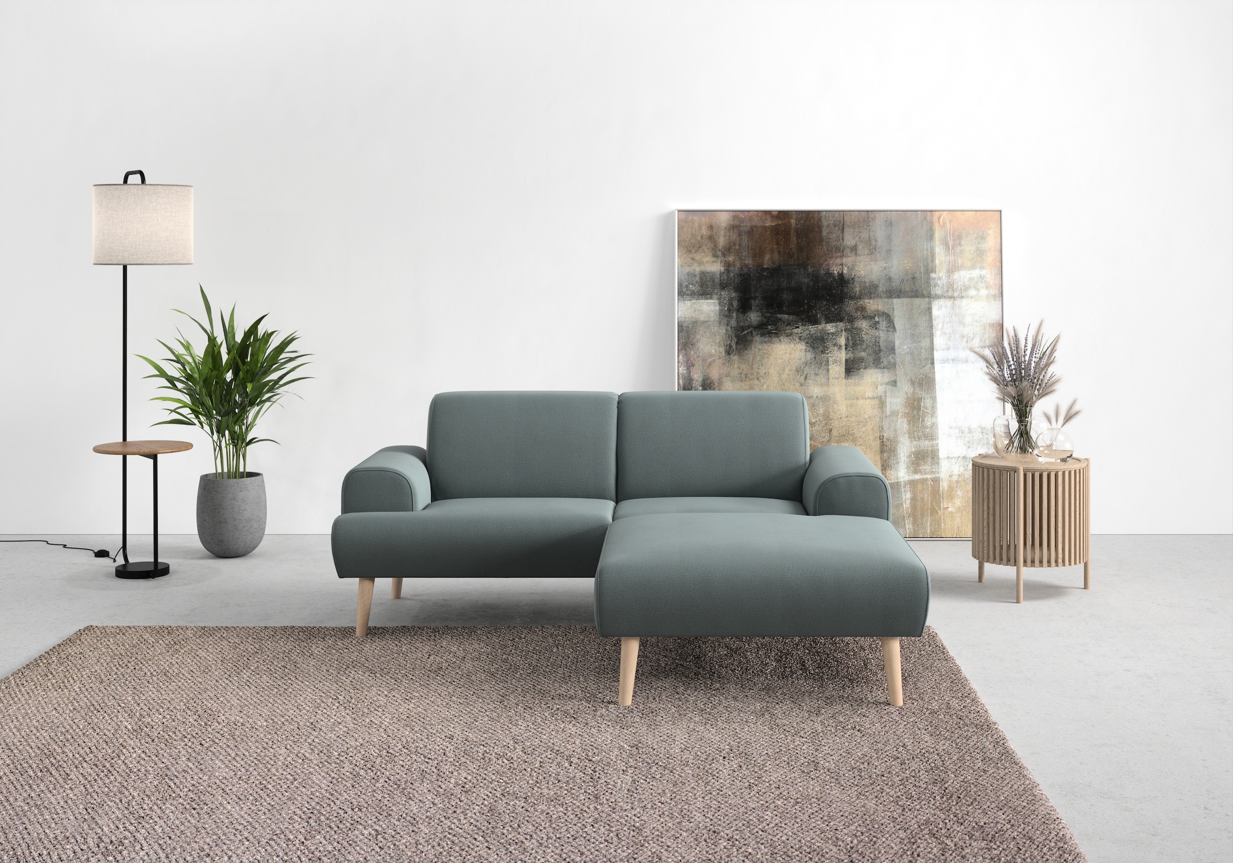 andas Ecksofa »Swift L-Form«, Federkern-Polsterung, B/T/H: 192/83/176 cm