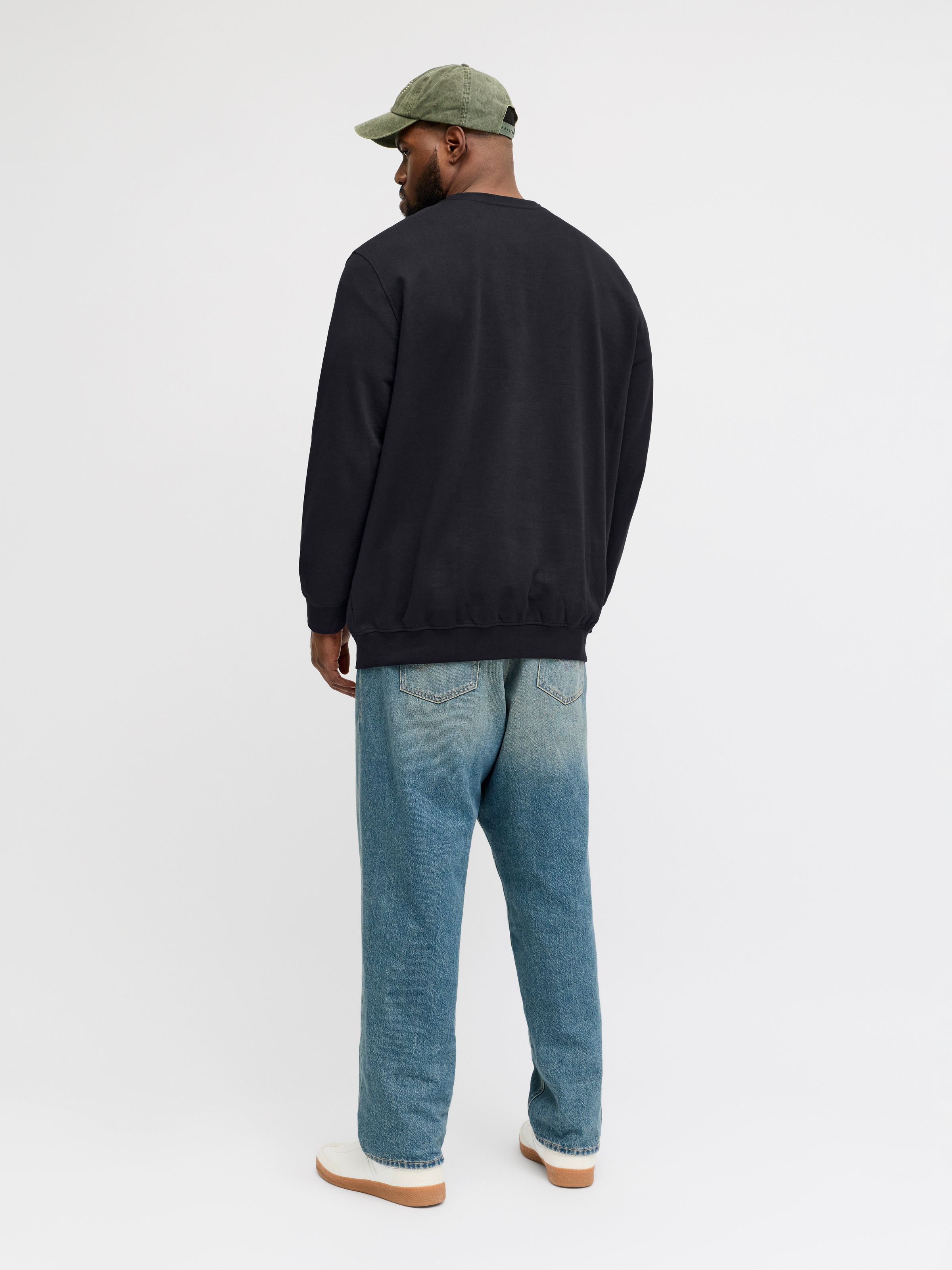 Jack & Jones PlusSize Sweatshirt »JJEARCHIVE GRAPHIC SWEAT CN NOOS PLS«, Baumwollmischung, relaxed fit
