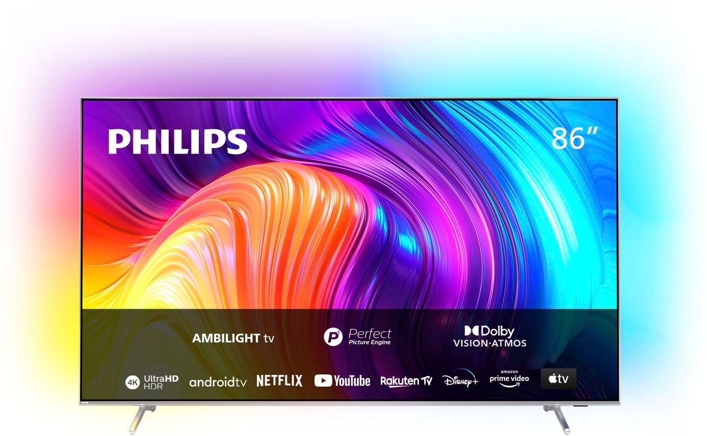 Philips LED-Fernseher Android OTTO HD, kaufen bei cm/86 Zoll, 217 Ultra TV-Smart-TV-Google TV 4K »86PUS8807/12«