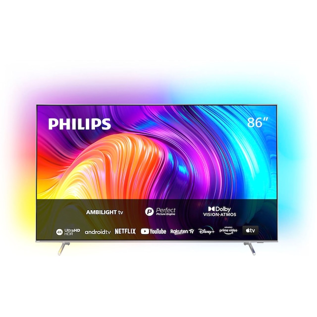 Philips LED-Fernseher »86PUS8807/12«, 217 cm/86 Zoll, 4K Ultra HD, Android  TV-Smart-TV-Google TV kaufen bei OTTO