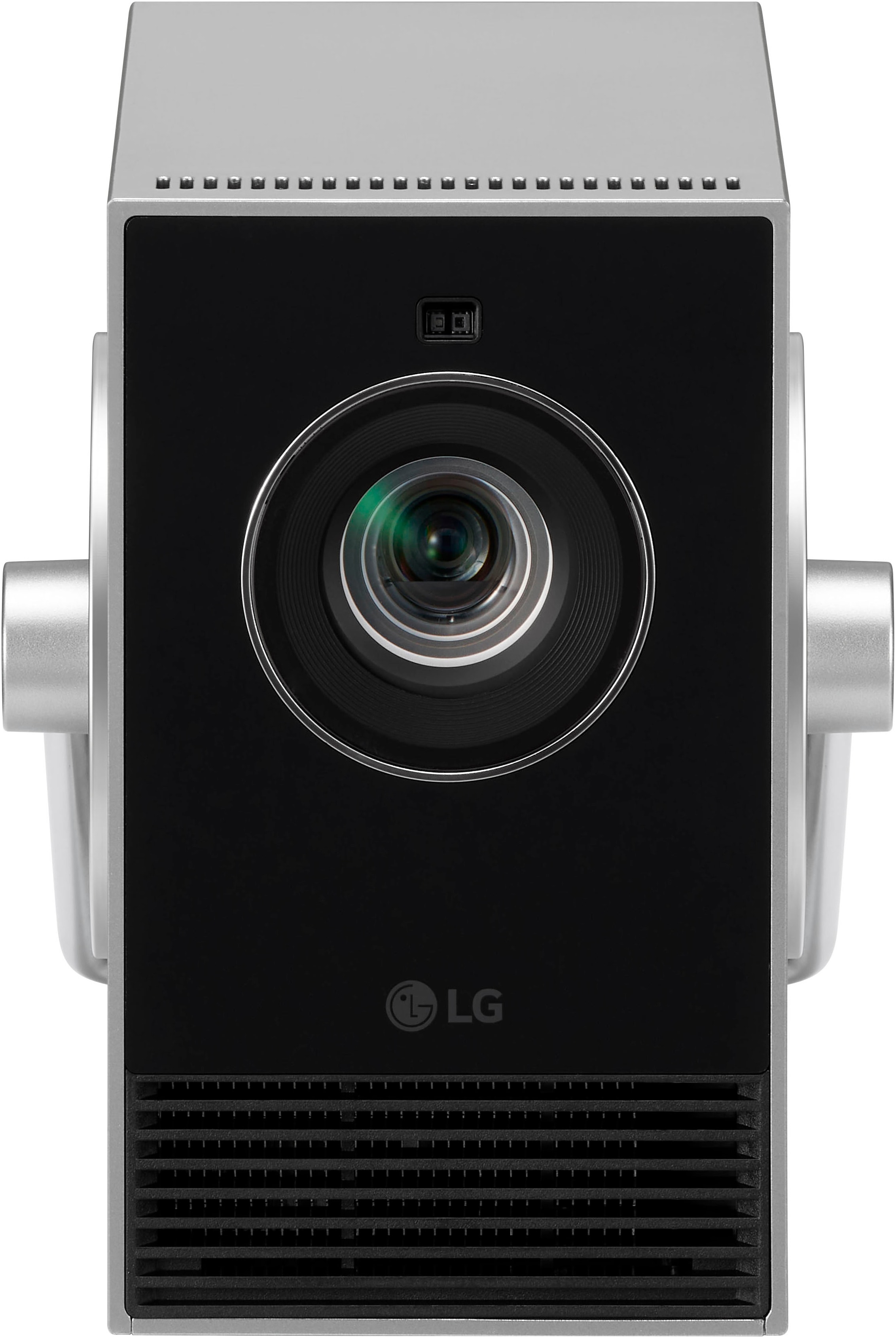 Lg Beamer »CineBeam Q Laser 4K Projektor« (500 lm 450.000:1 3840 x 2160 px) in silberfarben