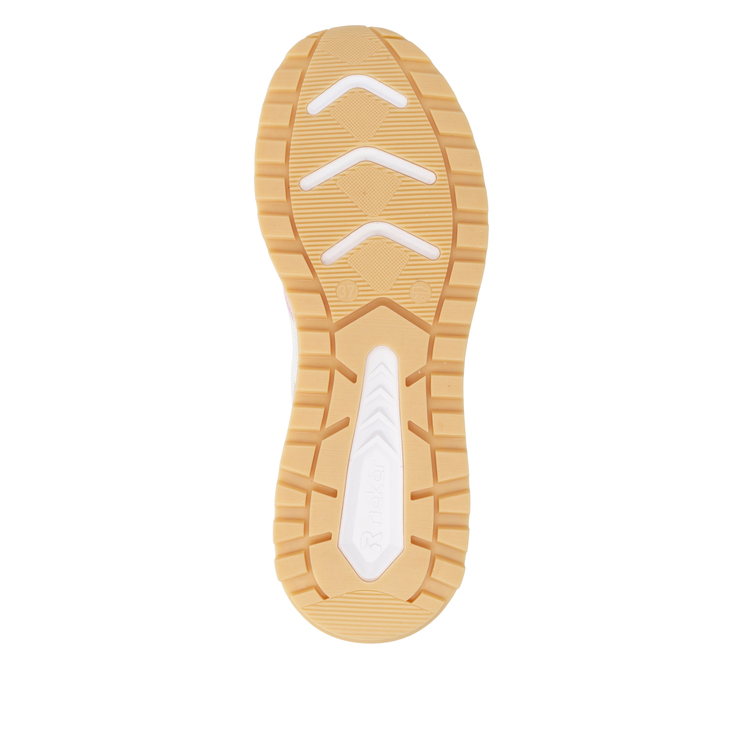 RIEKER Sport Keilsneaker  Schnürschuh, Freizeitsneaker, Halbschuh mit gepolstertem Schaftrand