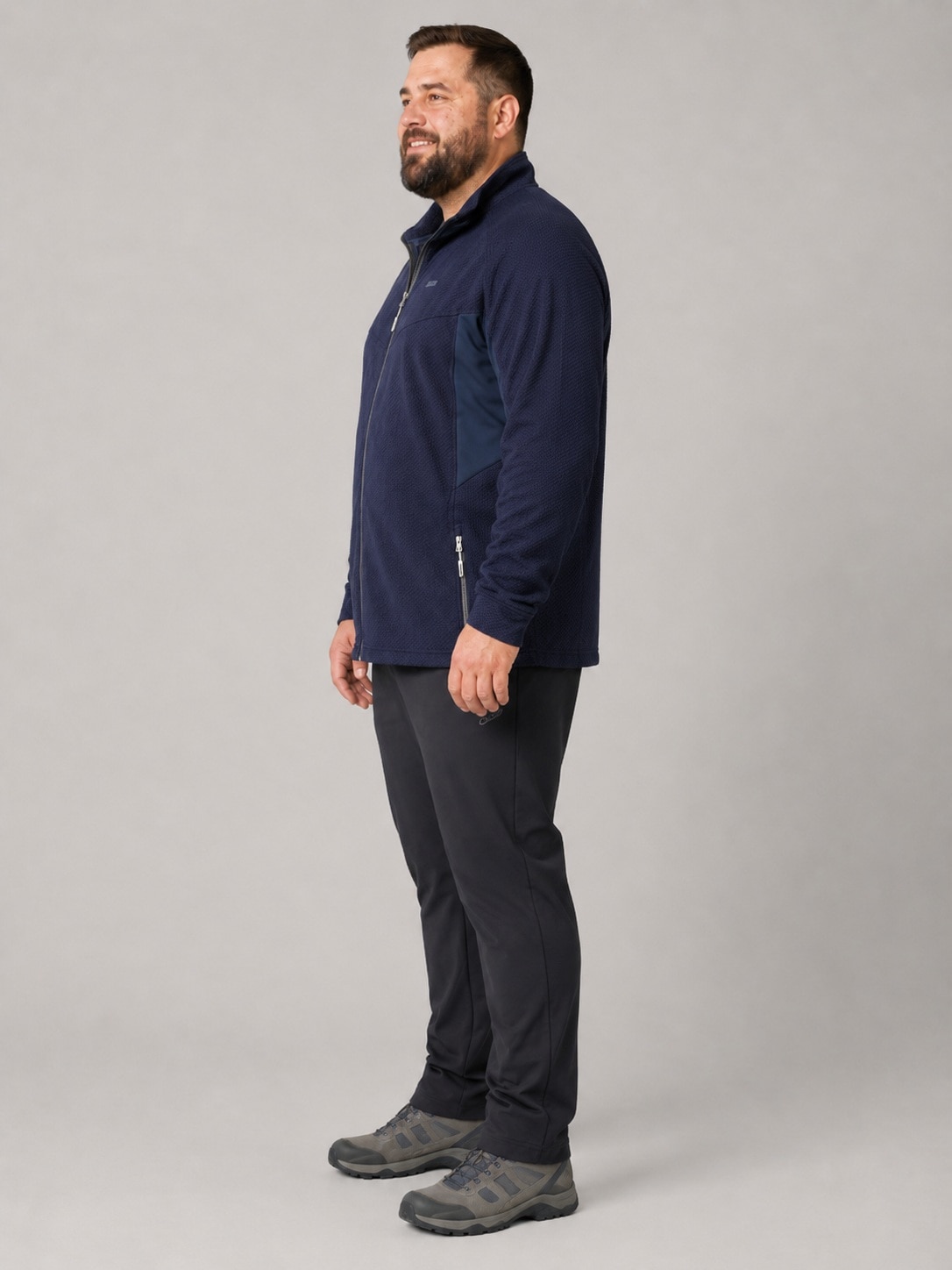 LPO Fleecejacke »Herren Fleecejacke Gerit« ohne Kapuze